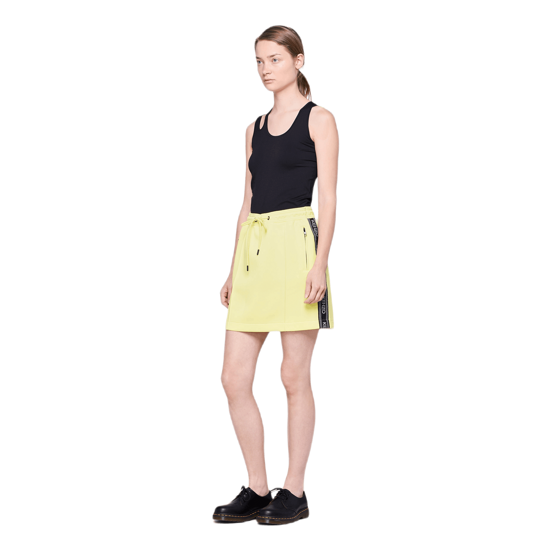 Kenzo Logo Skirt Green