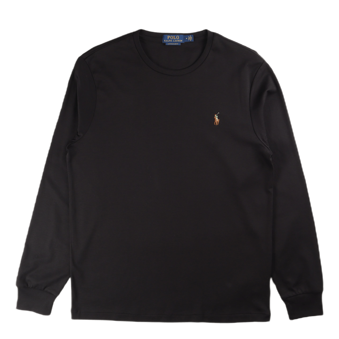 Polo Ralph Lauren Custom Slim Fit Soft Cotton T - Shirt Polo Black