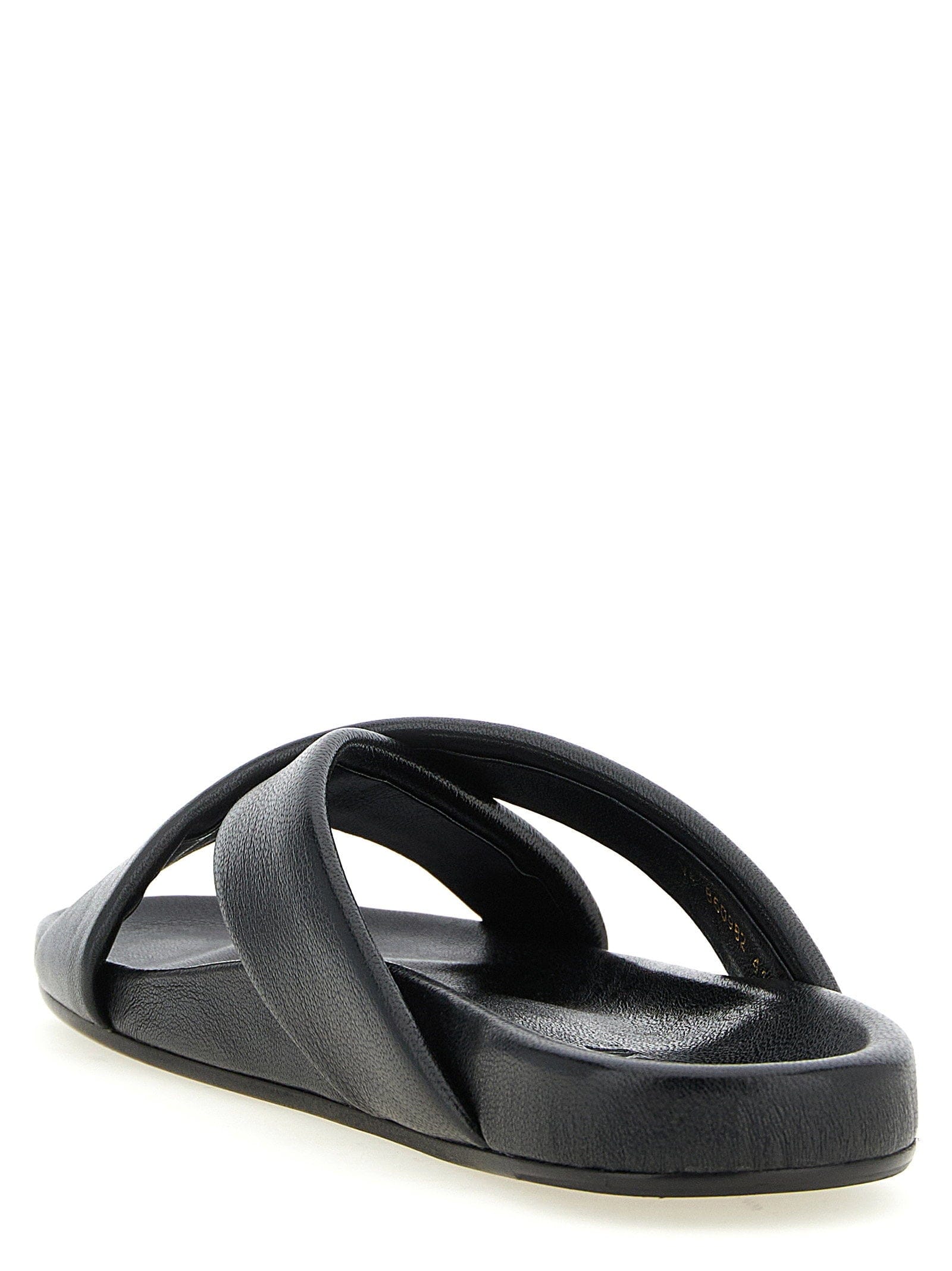 Saint Laurent Nichols Sandals — Black