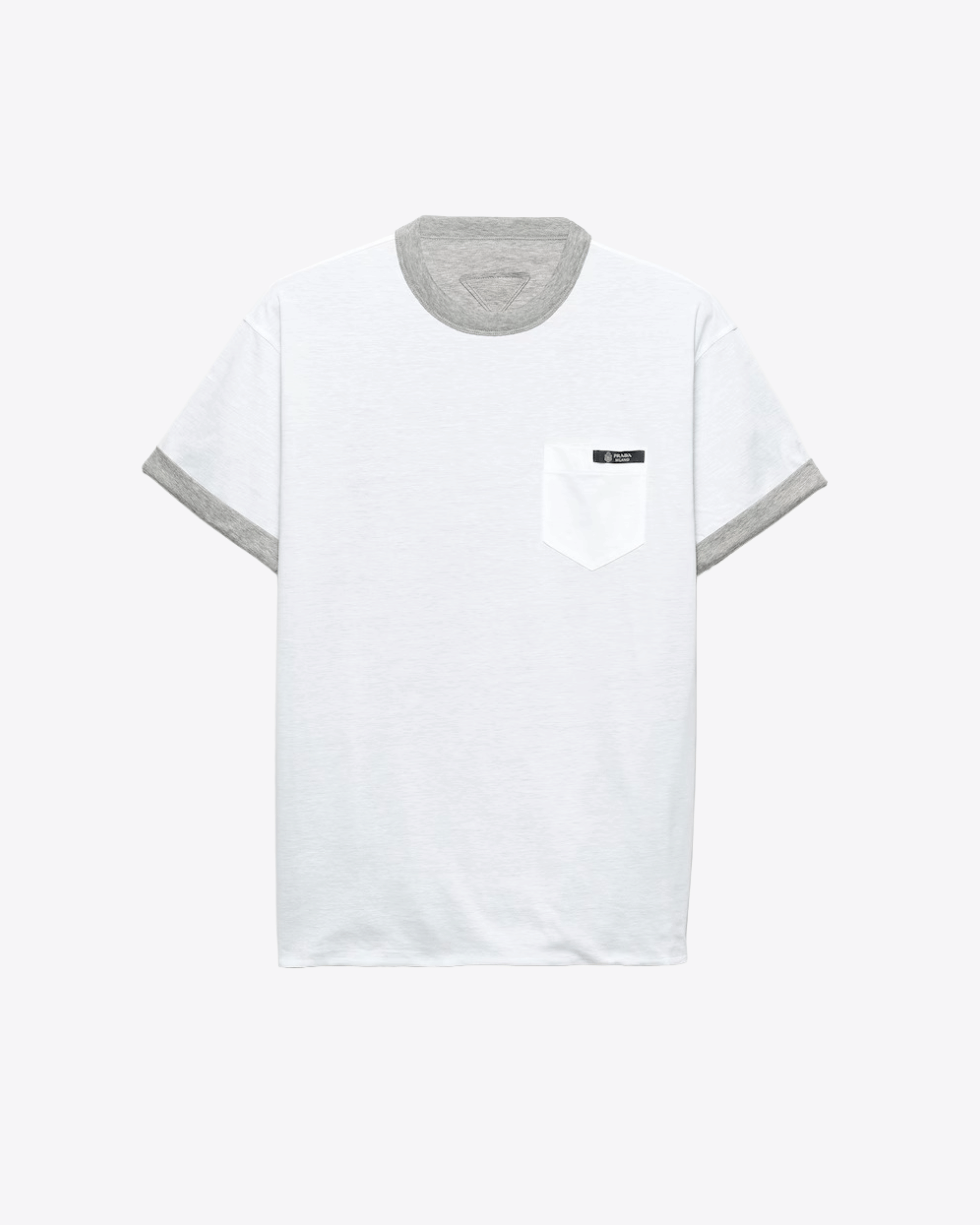 Prada - Men's Cotton T - Shirt - (Grey)