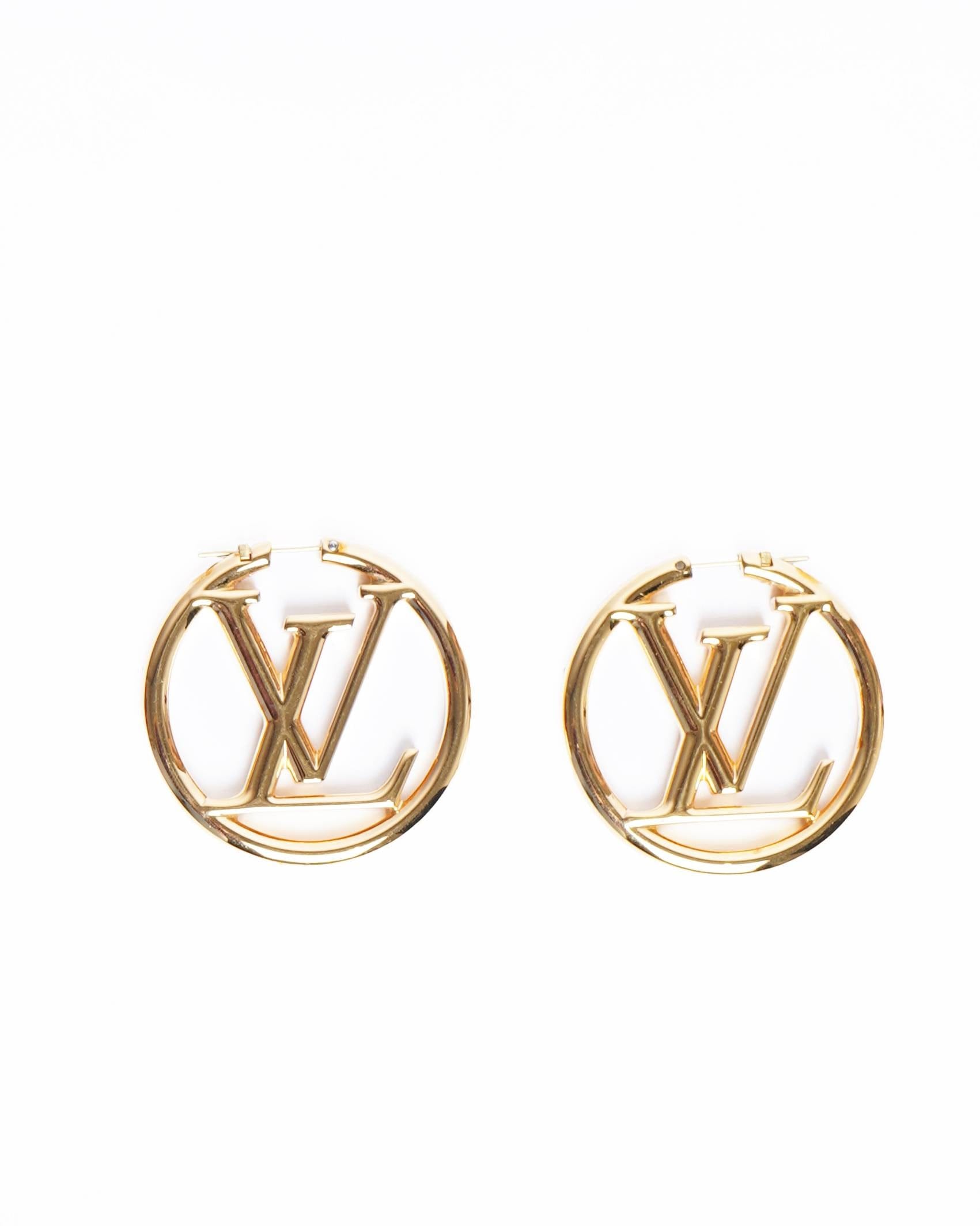 Louis Vuitton New Louis Vuitton Louise Hoop Earrings