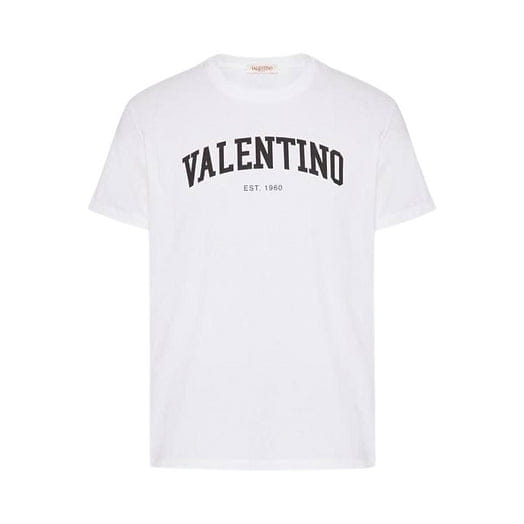 Valentino White T-Shirt تي شيرت فالنتينو أبيض