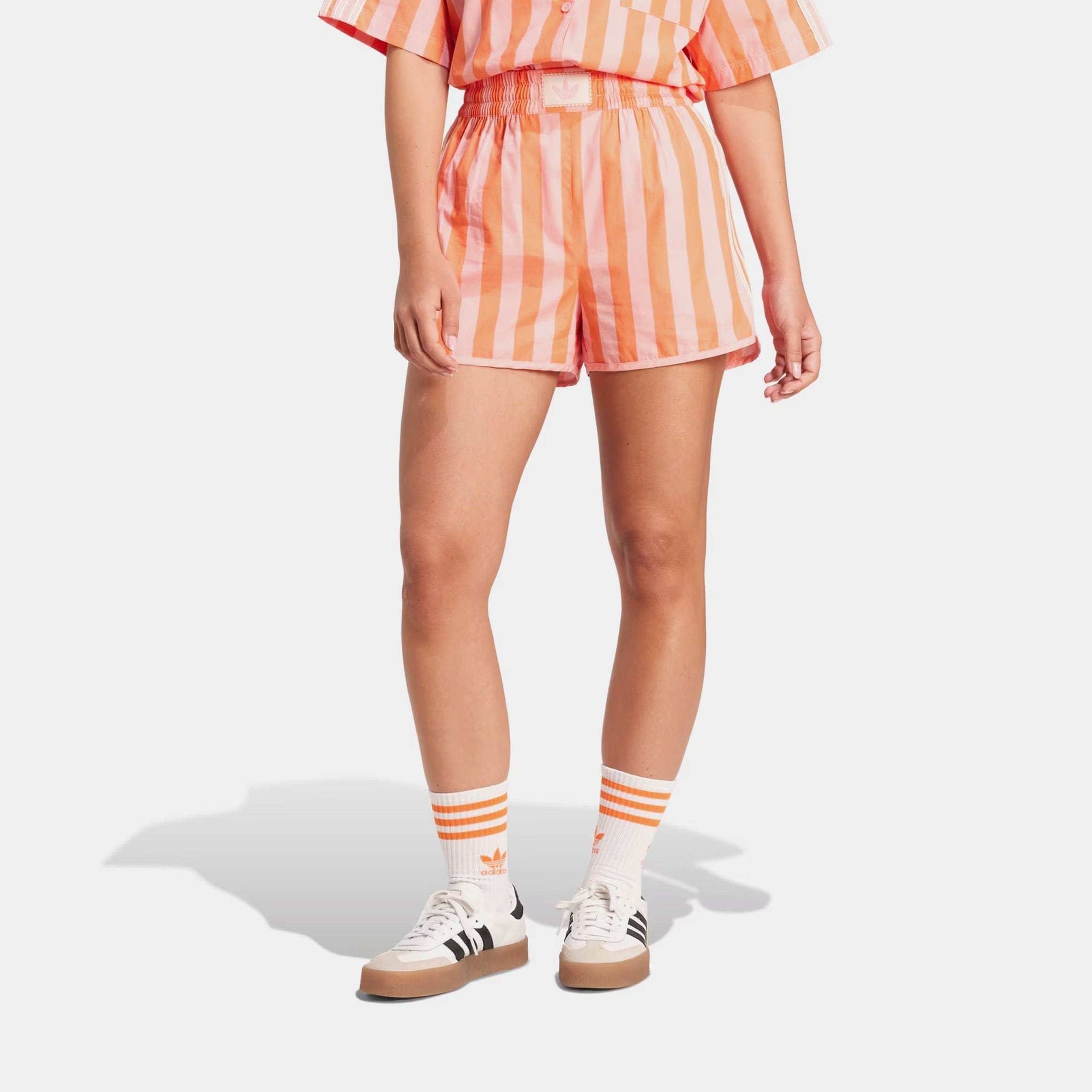 adidas Summer Glow Resort Womens Shorts (Pink/Orange)