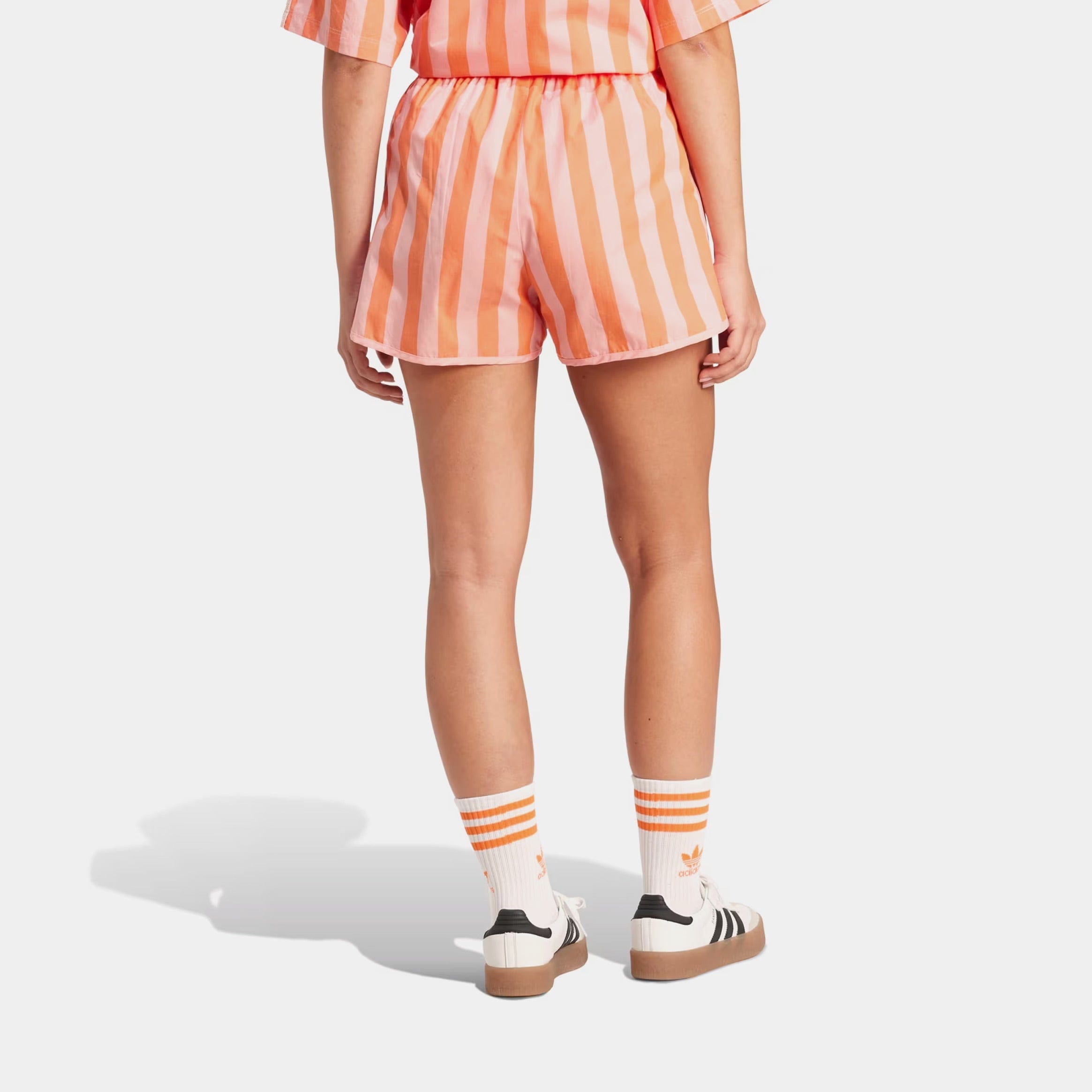 adidas Summer Glow Resort Womens Shorts (Pink/Orange)