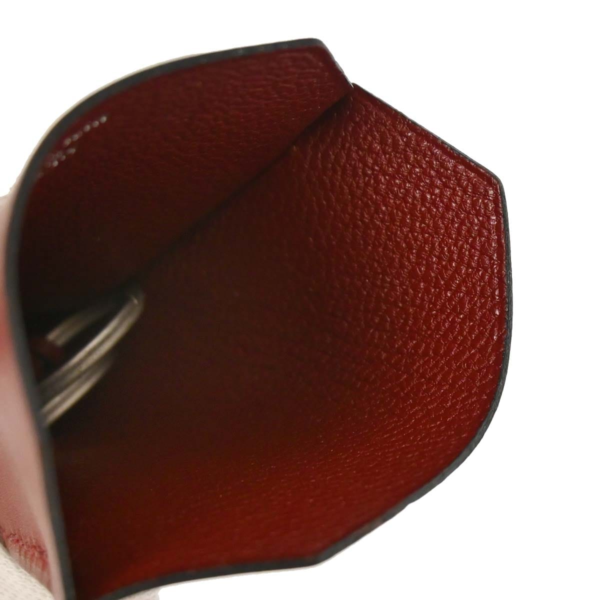 Hermes Rouge H Chamonix Clochette Necklace Pendant