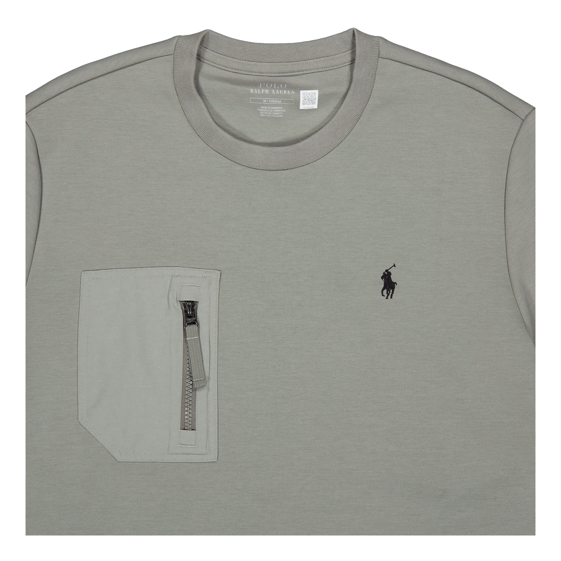Polo Ralph Lauren Double - Knit Pocket T - Shirt Performance Grey