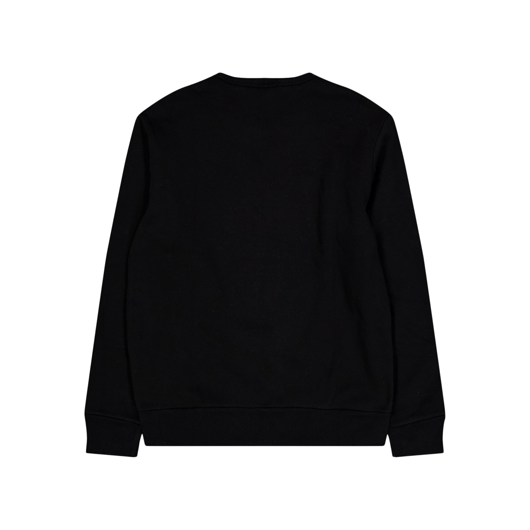 Polo Ralph Lauren Leather Big Pony Fleece Sweatshirt Polo Black
