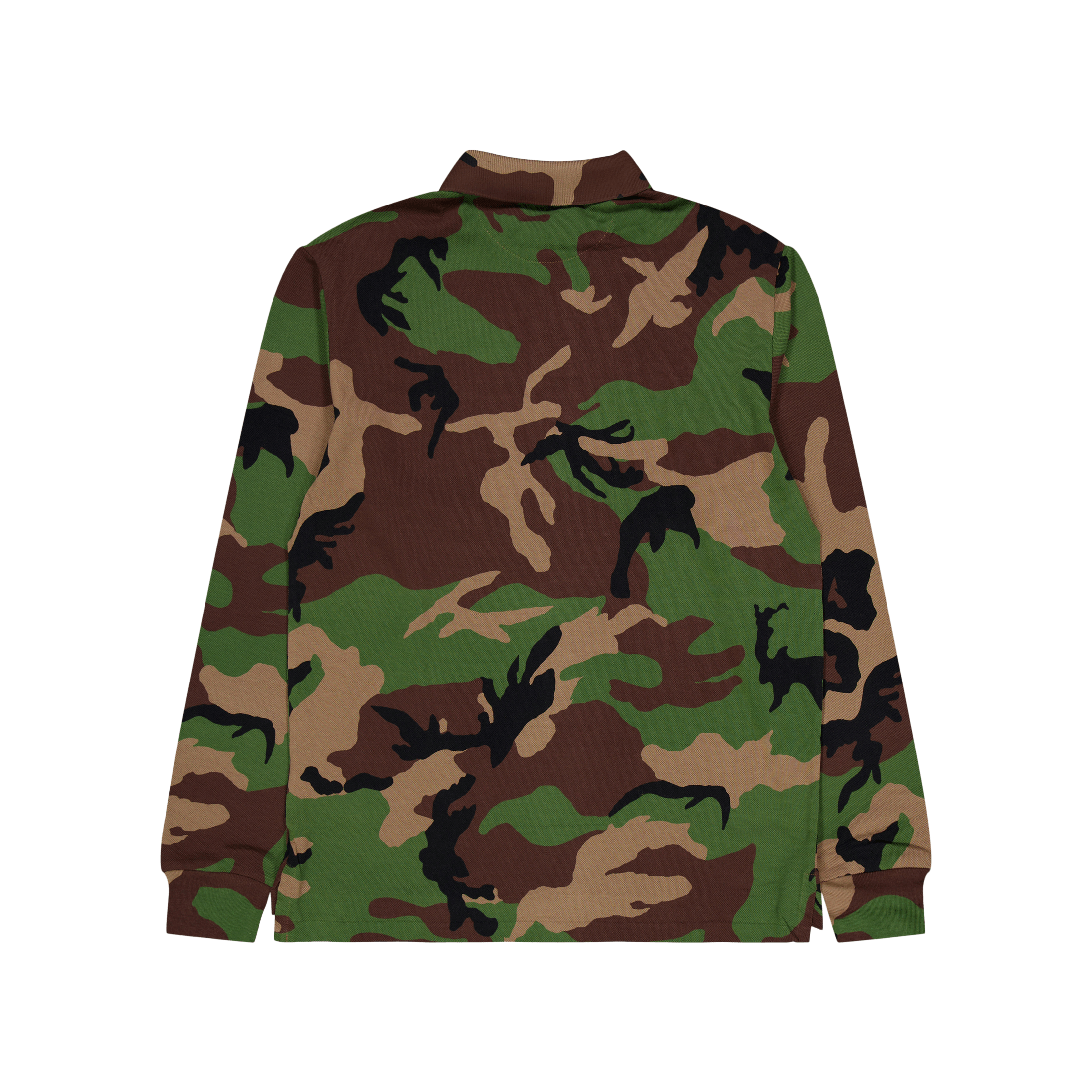 Polo Ralph Lauren Custom Slim Fit Camo Mesh Polo Shirt Surplus Camo