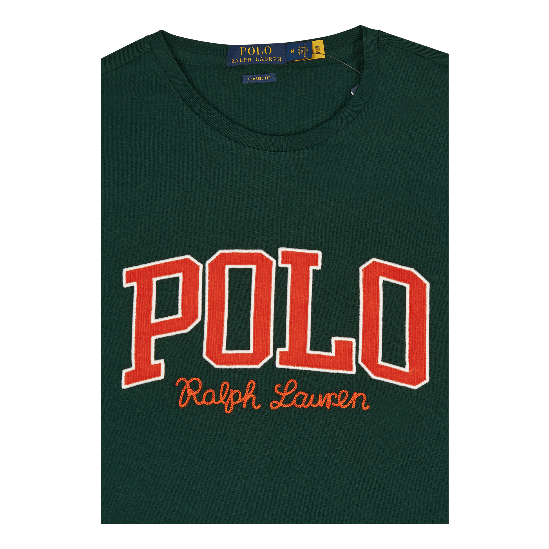 Polo Ralph Lauren Classic Fit Logo Jersey T - Shirt College Green