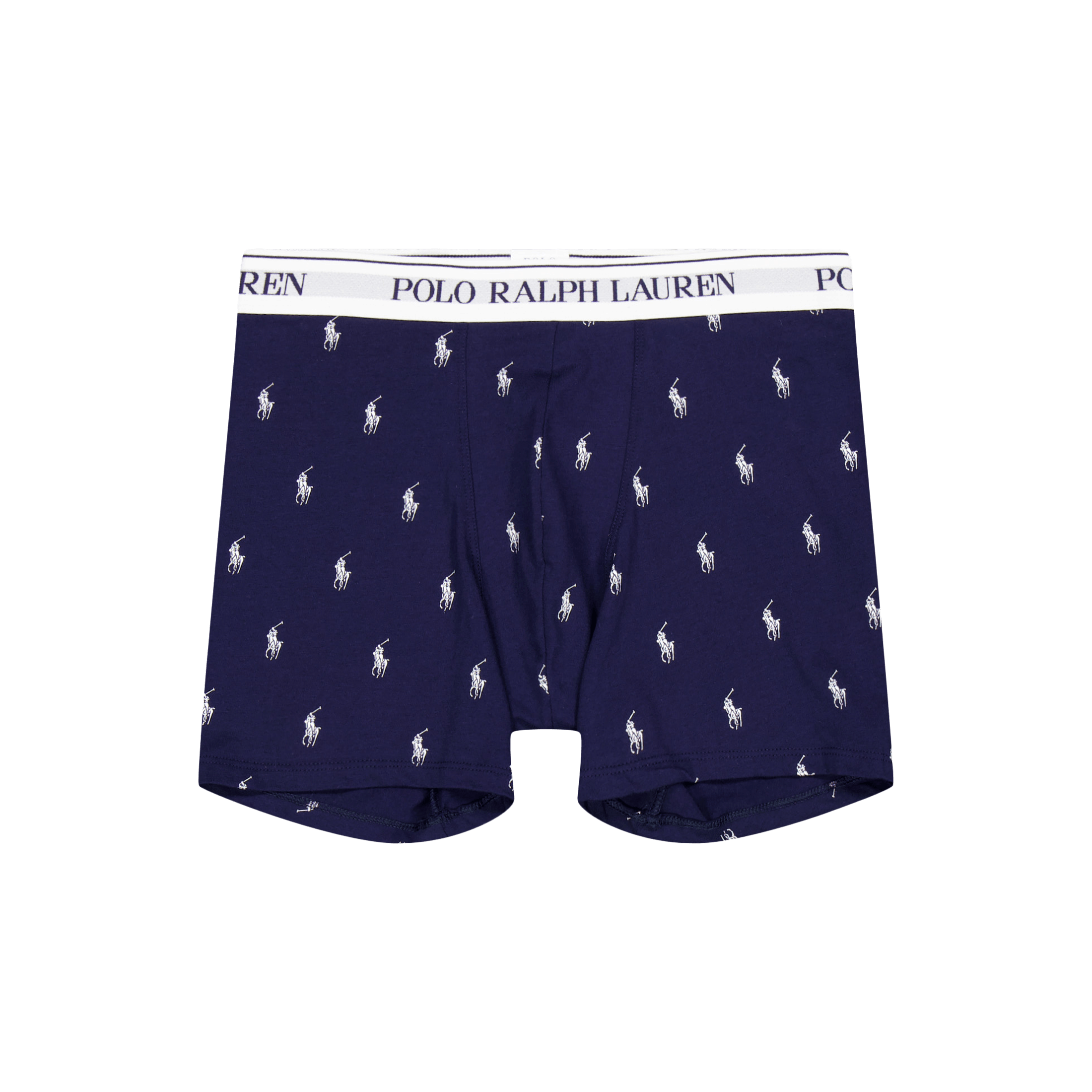Polo Ralph Lauren Stretch Cotton Boxer Brief 3 - Pack 3PK Crs Nvy / White / Crs Nvy Aopp