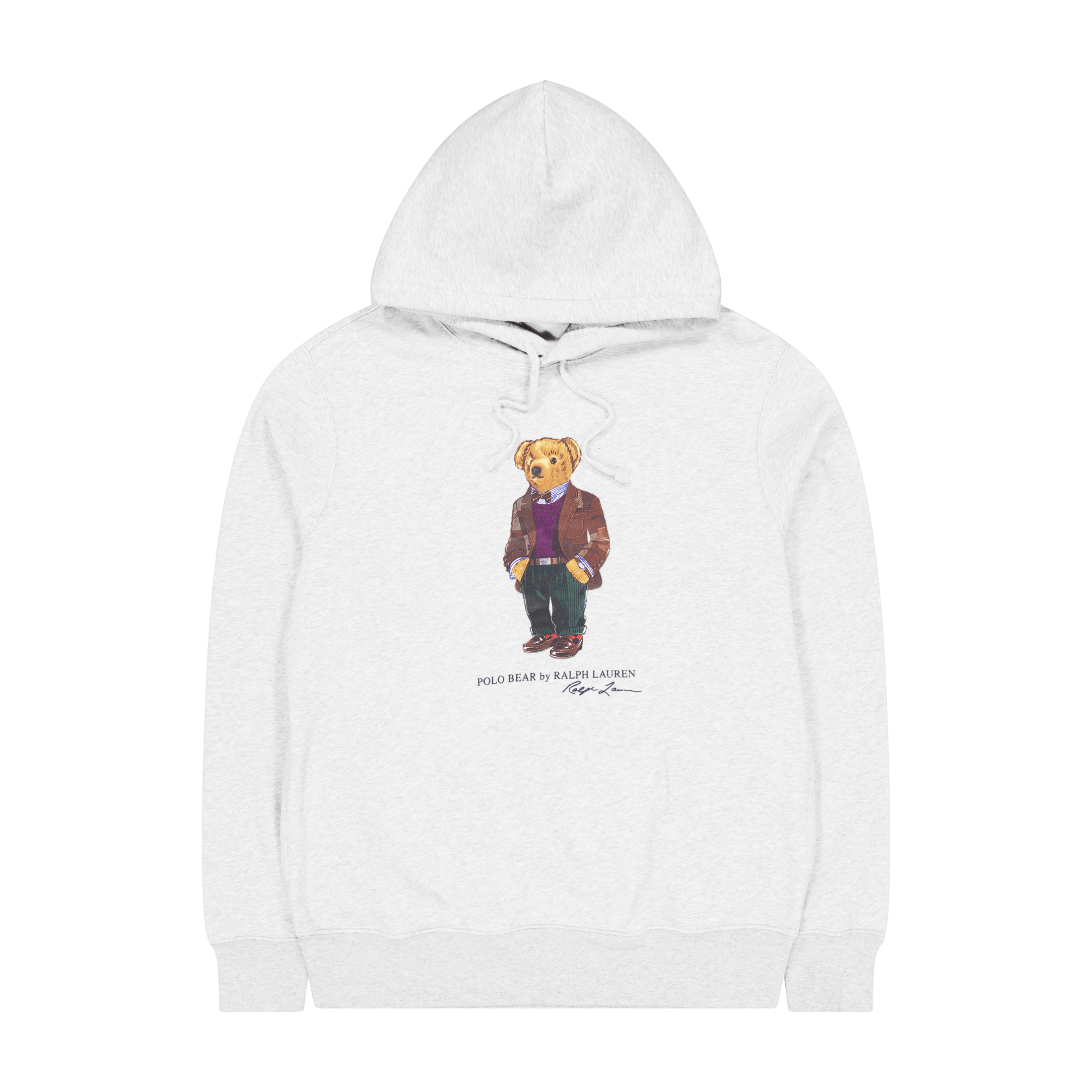Polo Ralph Lauren Graphic Fleece - lsl - sws Fa23 Andover Hthr Hrtg Bear