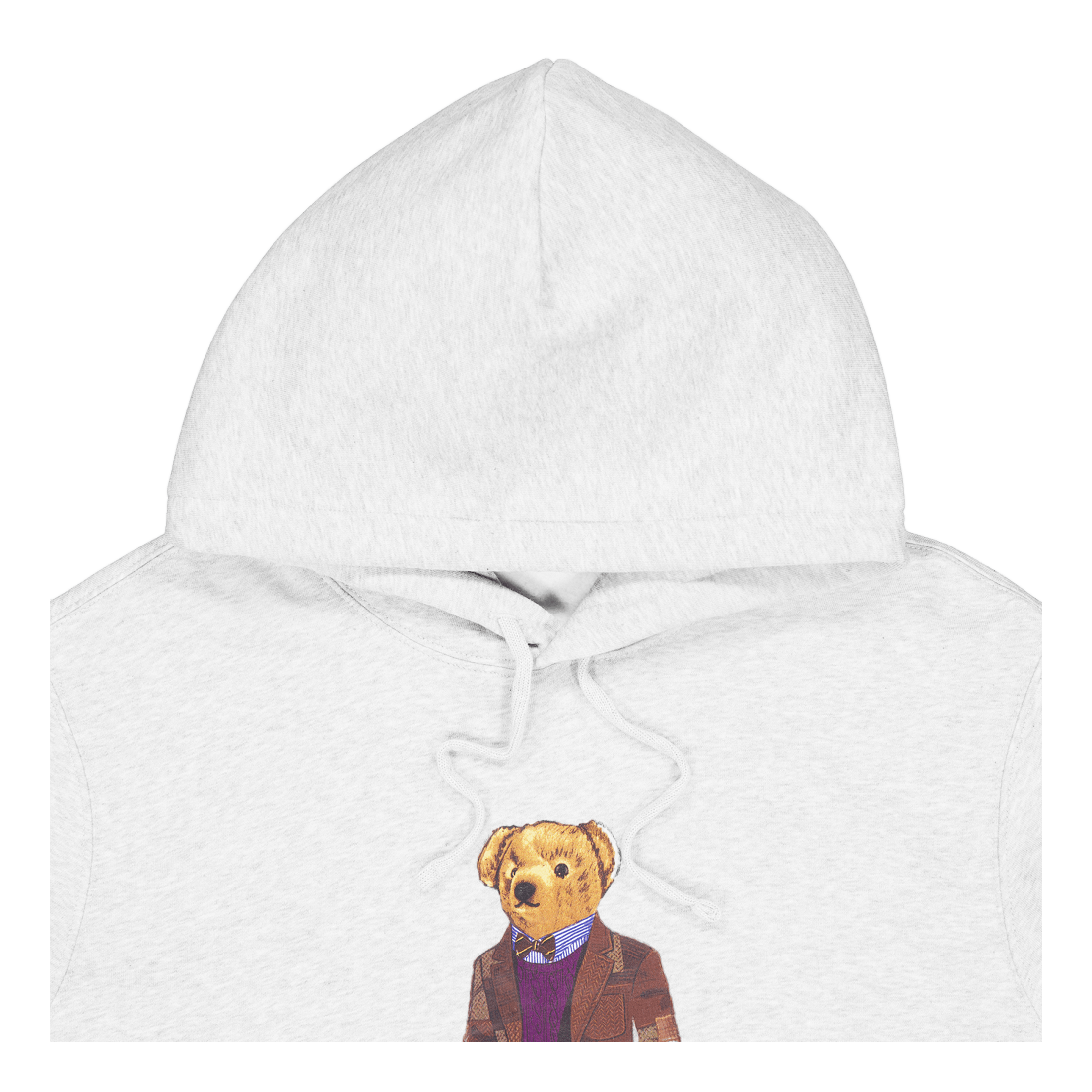 Polo Ralph Lauren Graphic Fleece - lsl - sws Fa23 Andover Hthr Hrtg Bear
