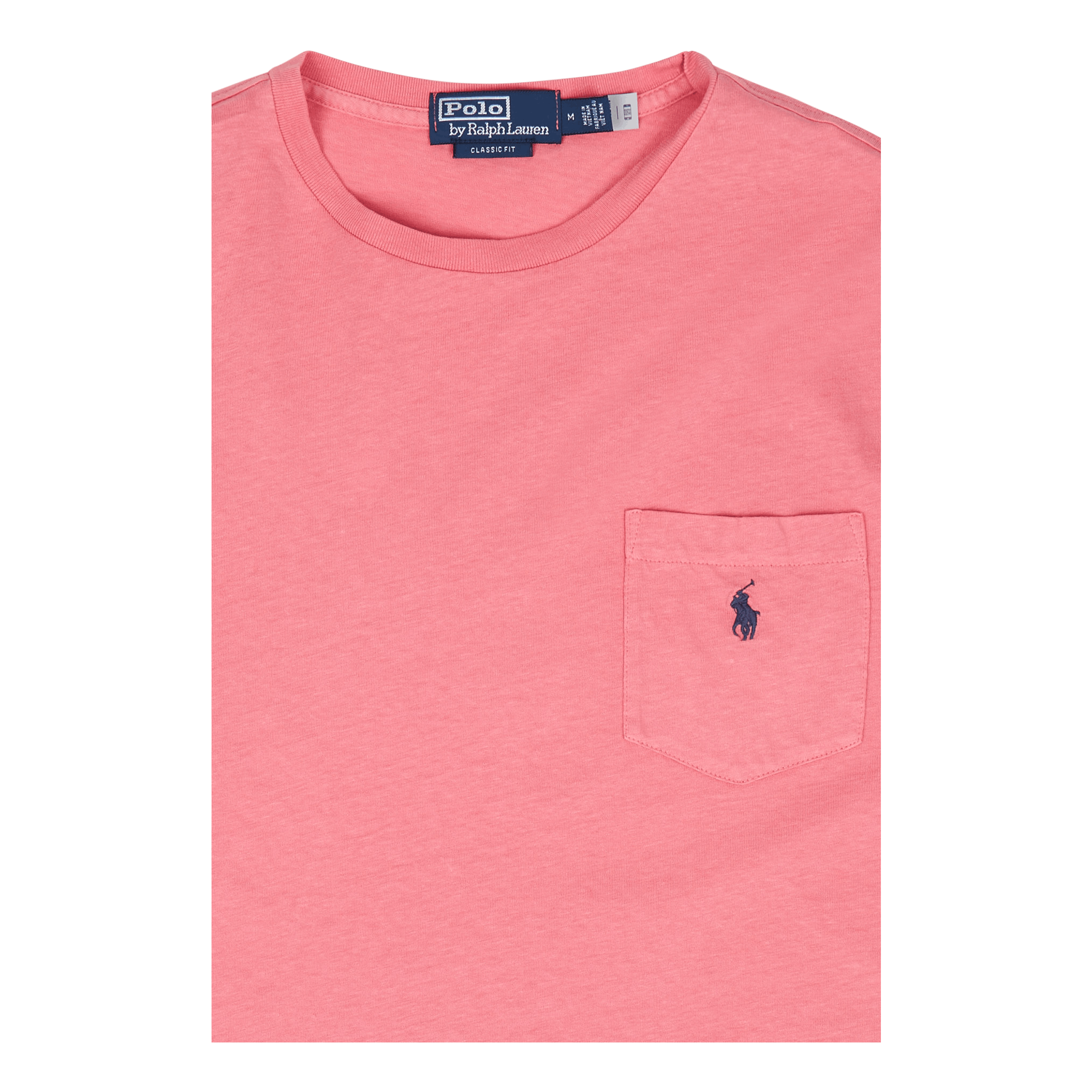 Polo Ralph Lauren Classic Fit Cotton - Linen Pocket T - Shirt Desert Rose