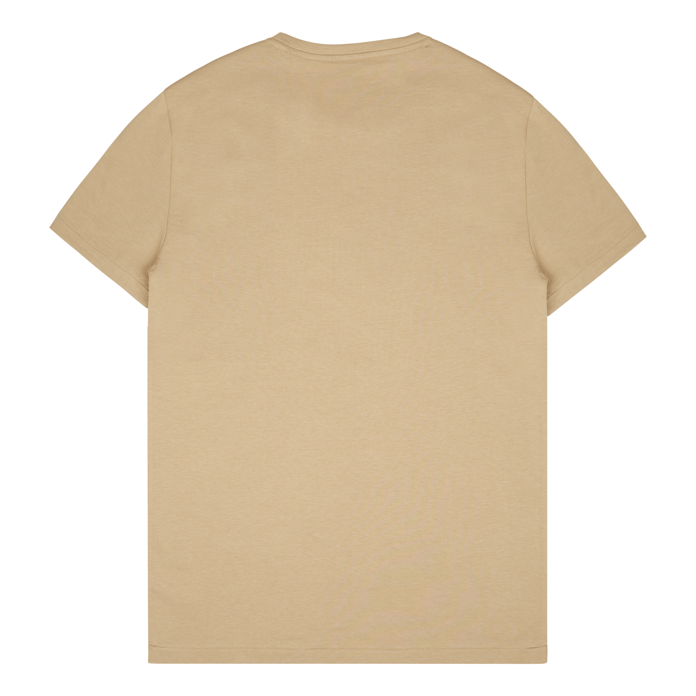 Polo Ralph Lauren Custom Slim Fit Jersey Crewneck T - Shirt Classic Khaki