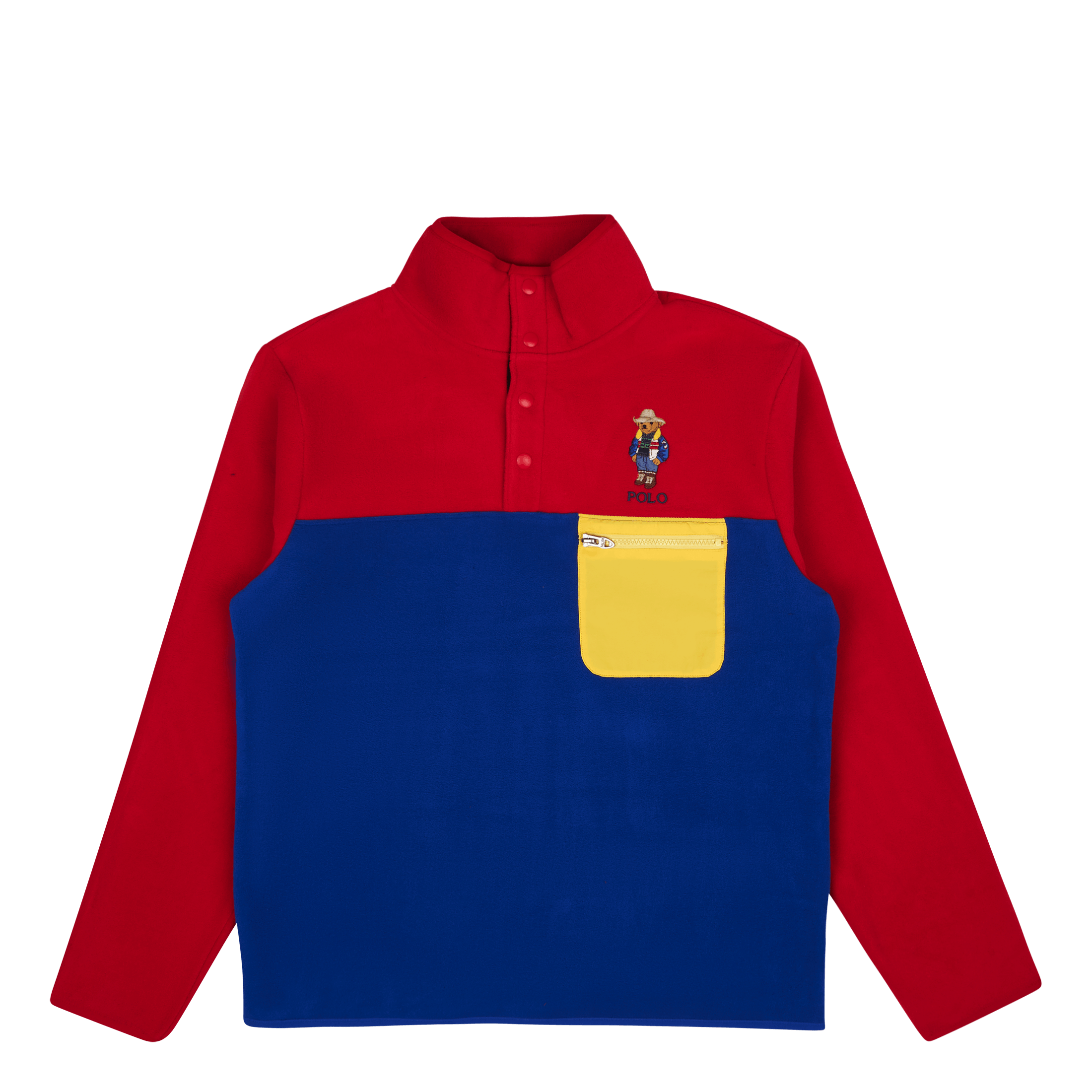 Polo Ralph Lauren Polo Bear Brushed Fleece Pullover Hol22 Rl2000 Rd/Royl Sunv Bear
