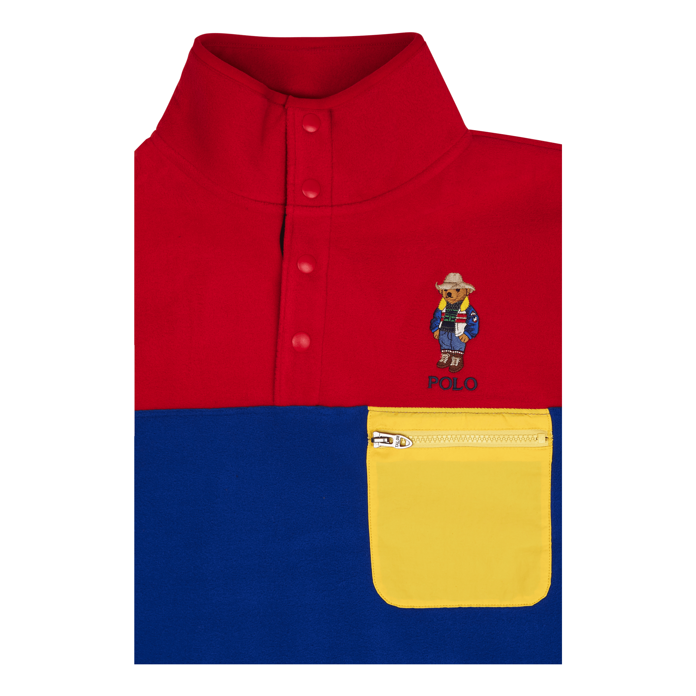 Polo Ralph Lauren Polo Bear Brushed Fleece Pullover Hol22 Rl2000 Rd/Royl Sunv Bear