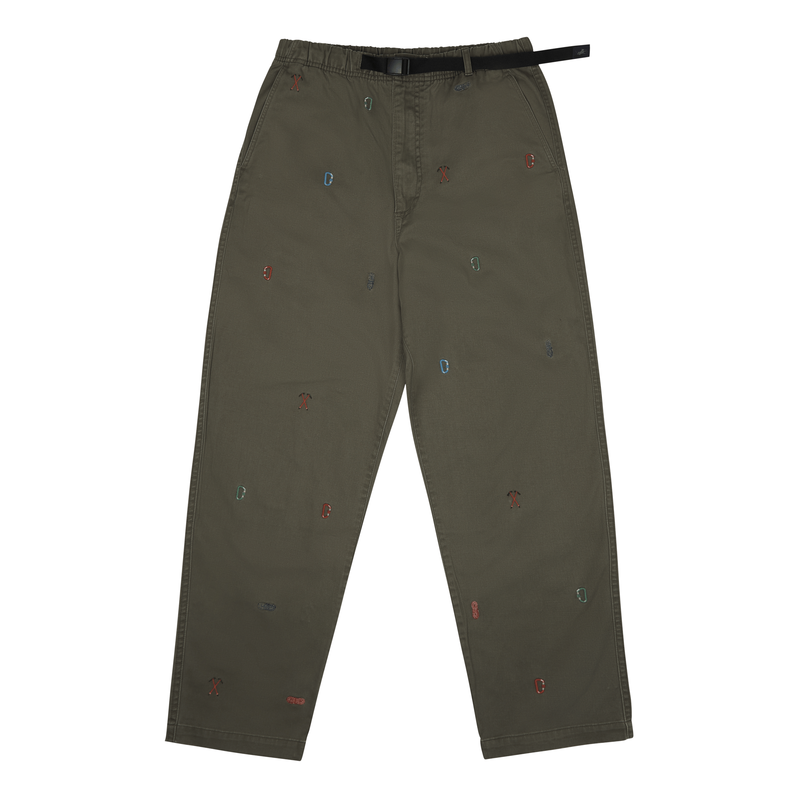 Polo Ralph Lauren Relaxed Fit Twill Hiking - Inspired Pant Dark Sage W/ Climbing Aoe