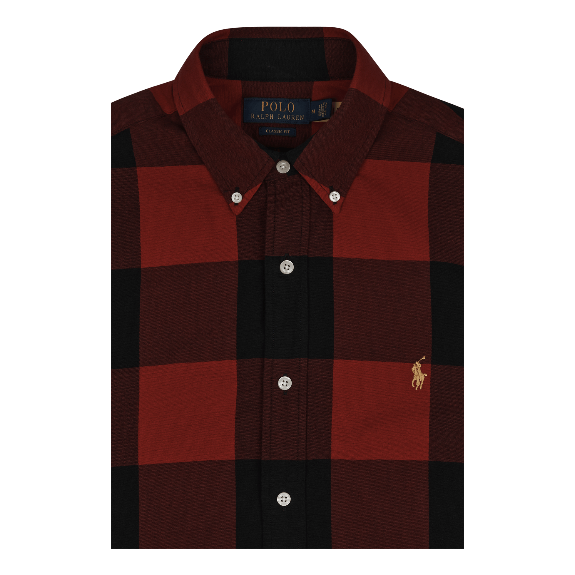 Polo Ralph Lauren Classic Fit Oxford Shirt Red/Black
