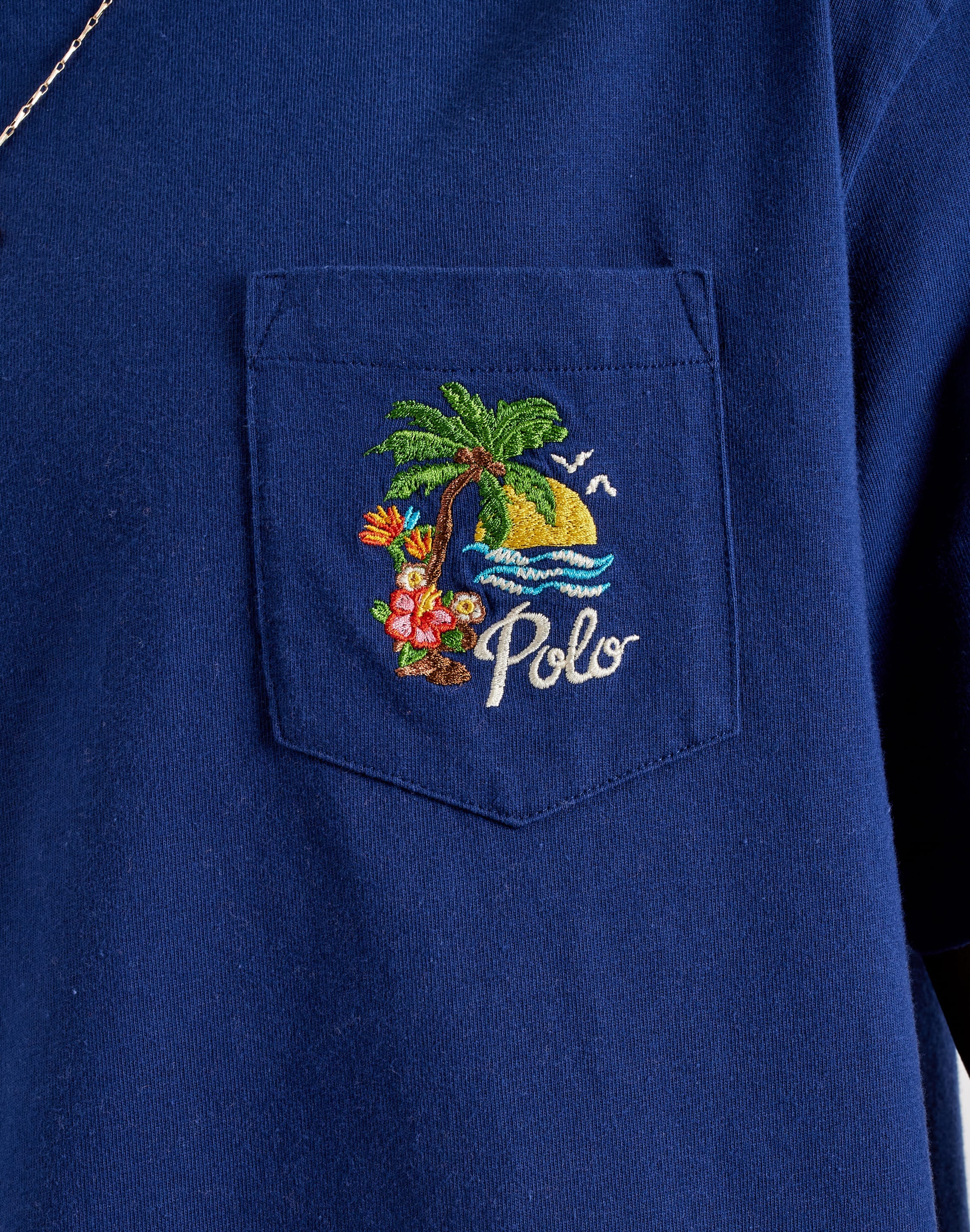 Polo Ralph Lauren Beach Embroidery T-Shirt