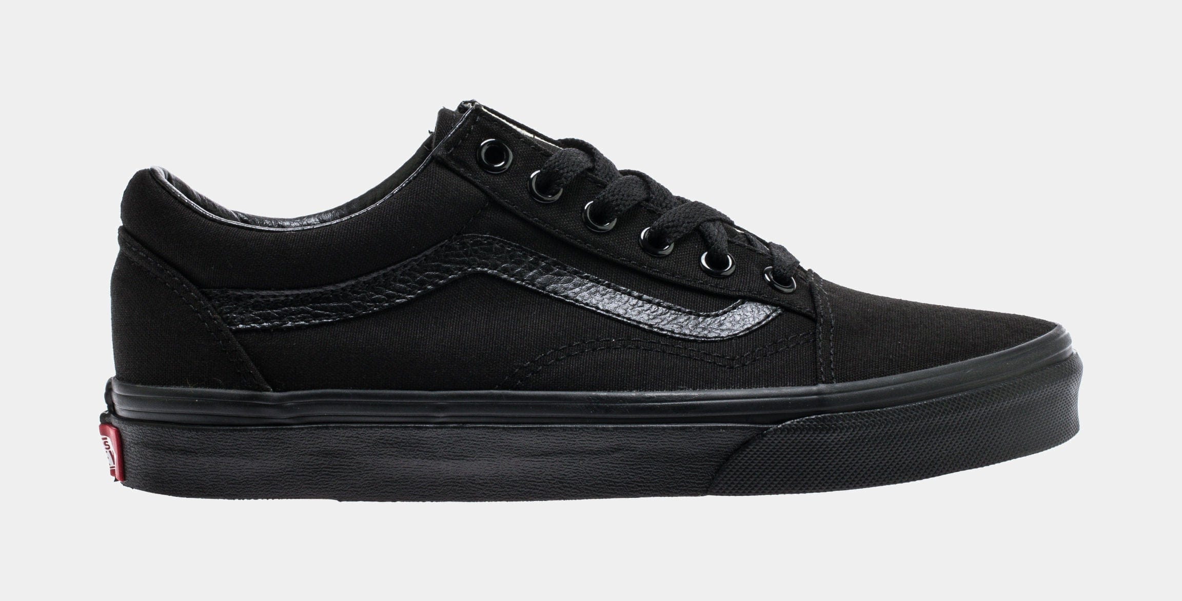 Vans Old Skool Low Mens Skate Shoes (Black)