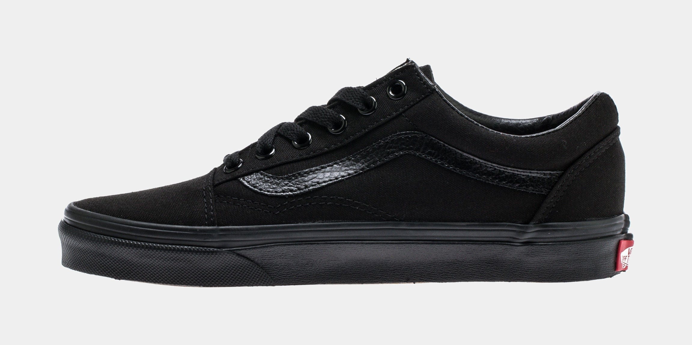 Vans Old Skool Low Mens Skate Shoes (Black)