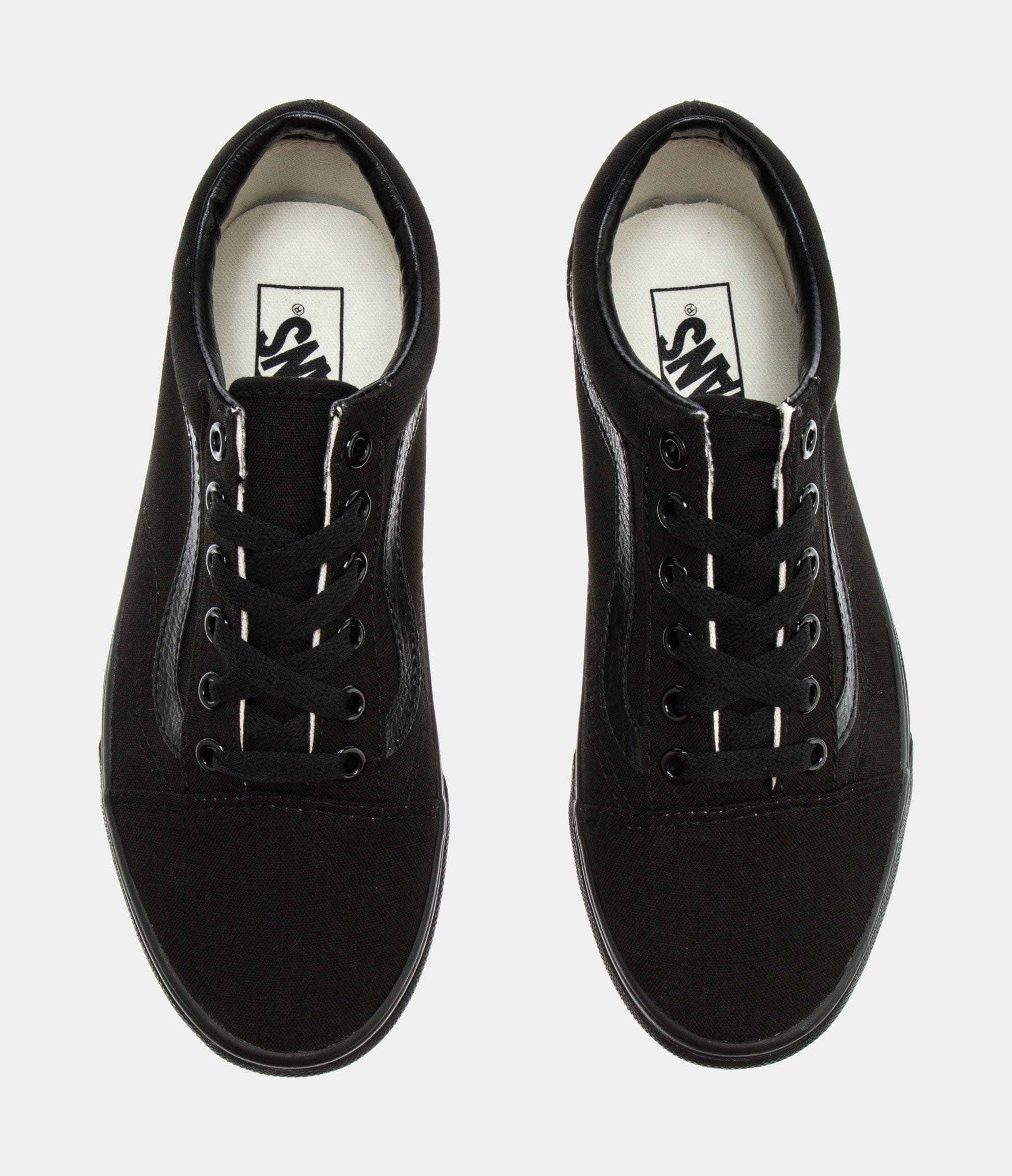 Vans Old Skool Low Mens Skate Shoes (Black)