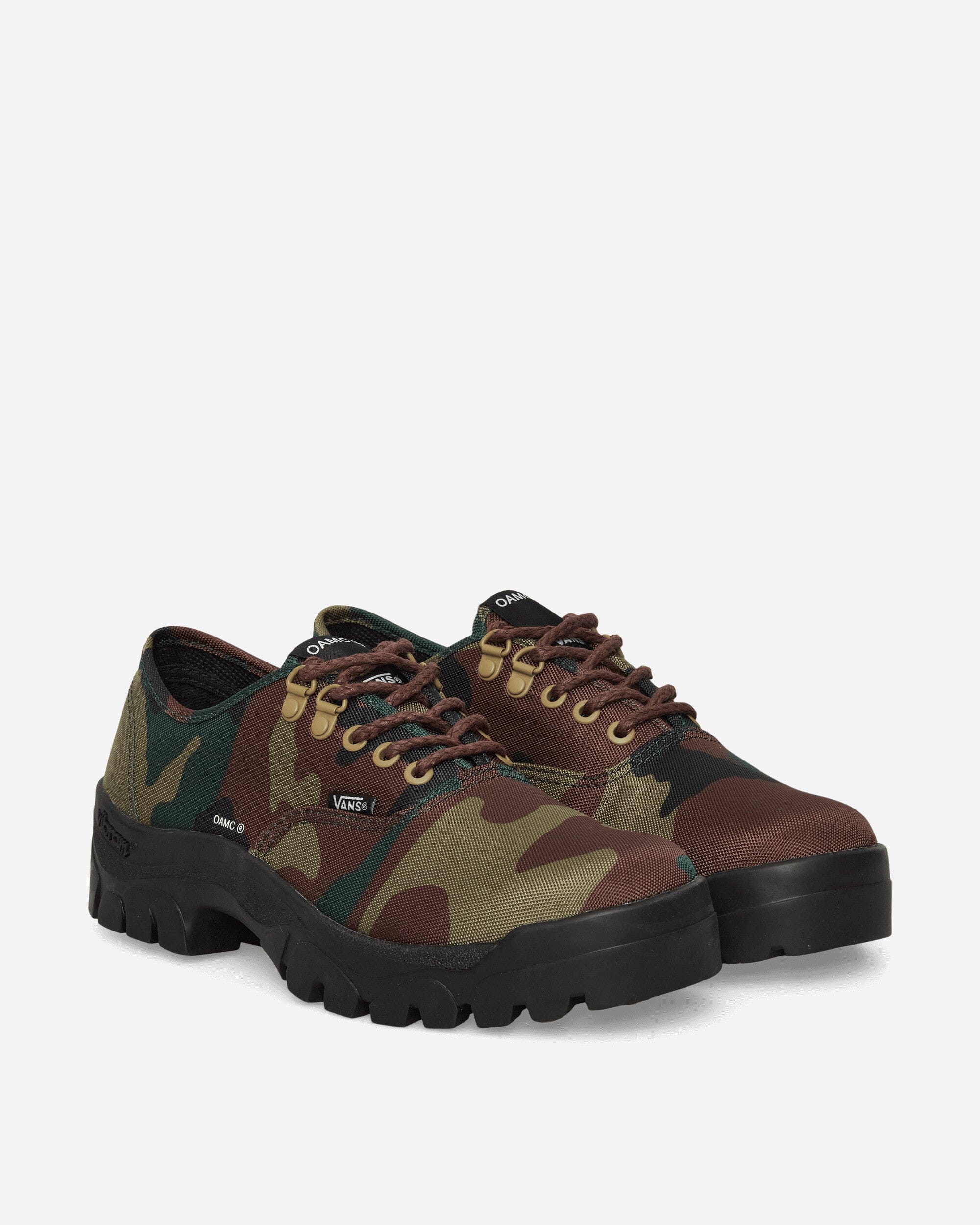 Vans OAMC Authentic Oxford Sneakers Woodland Camo Green