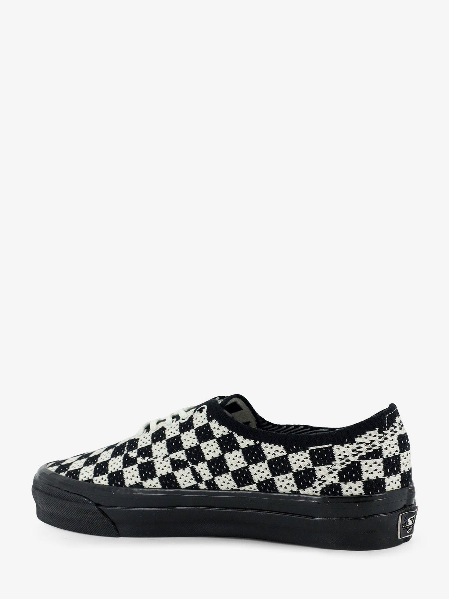 Vans LX Authentic 44 fabric sneakers with a checkerboard pattern