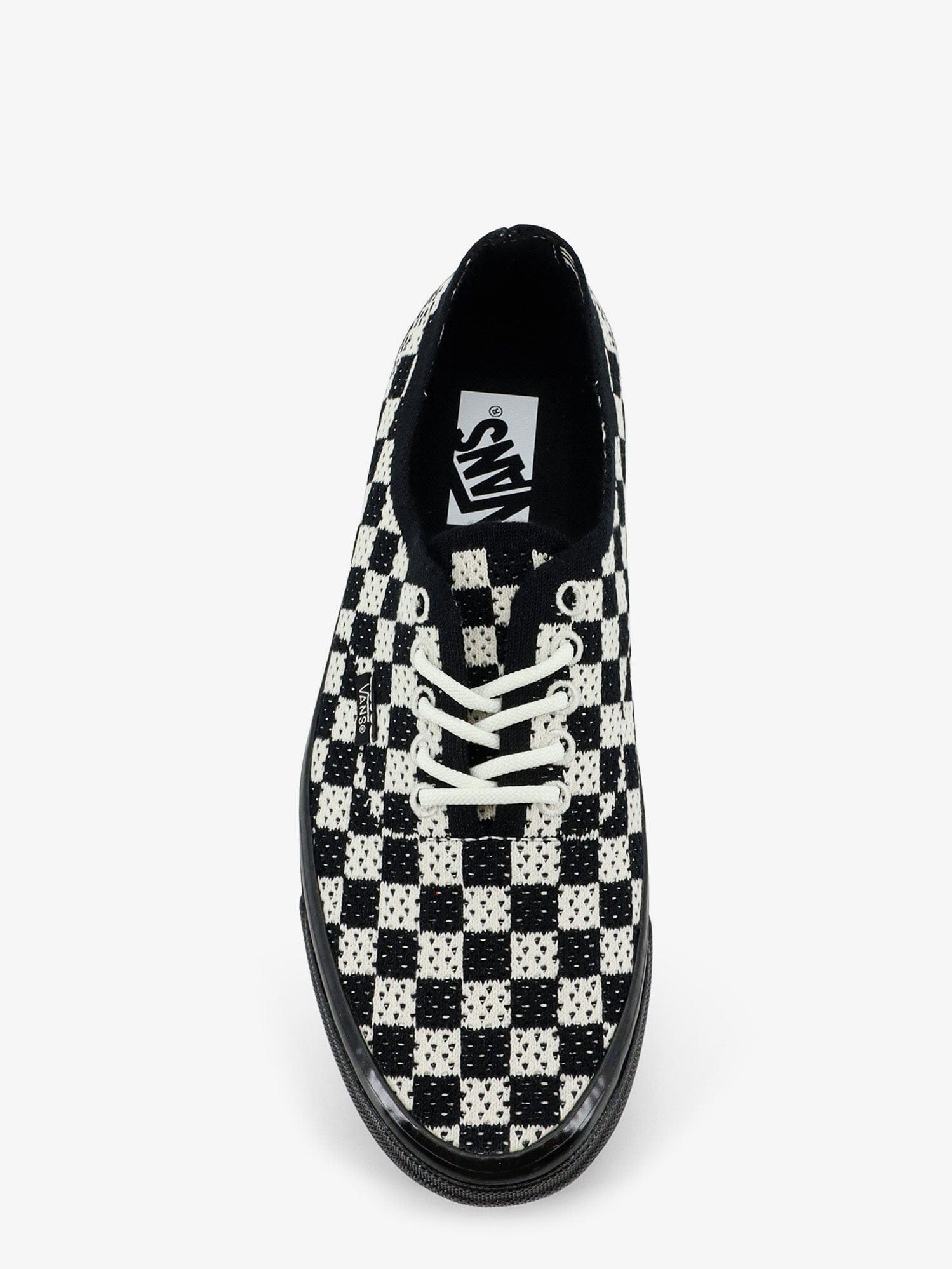 Vans LX Authentic 44 fabric sneakers with a checkerboard pattern