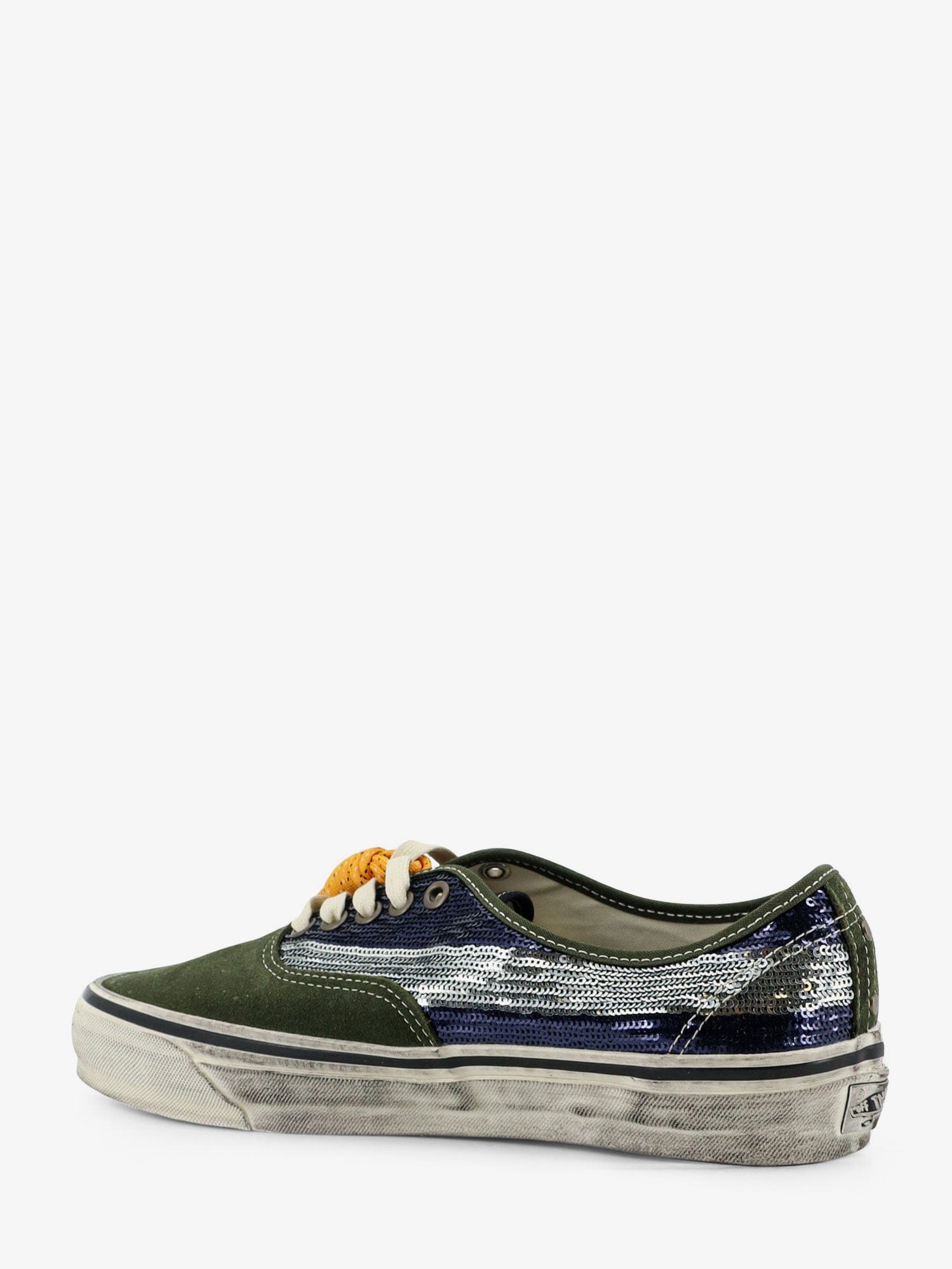 Vans Lx authentic 44 suede sneakers with micro - sequin detail on the side