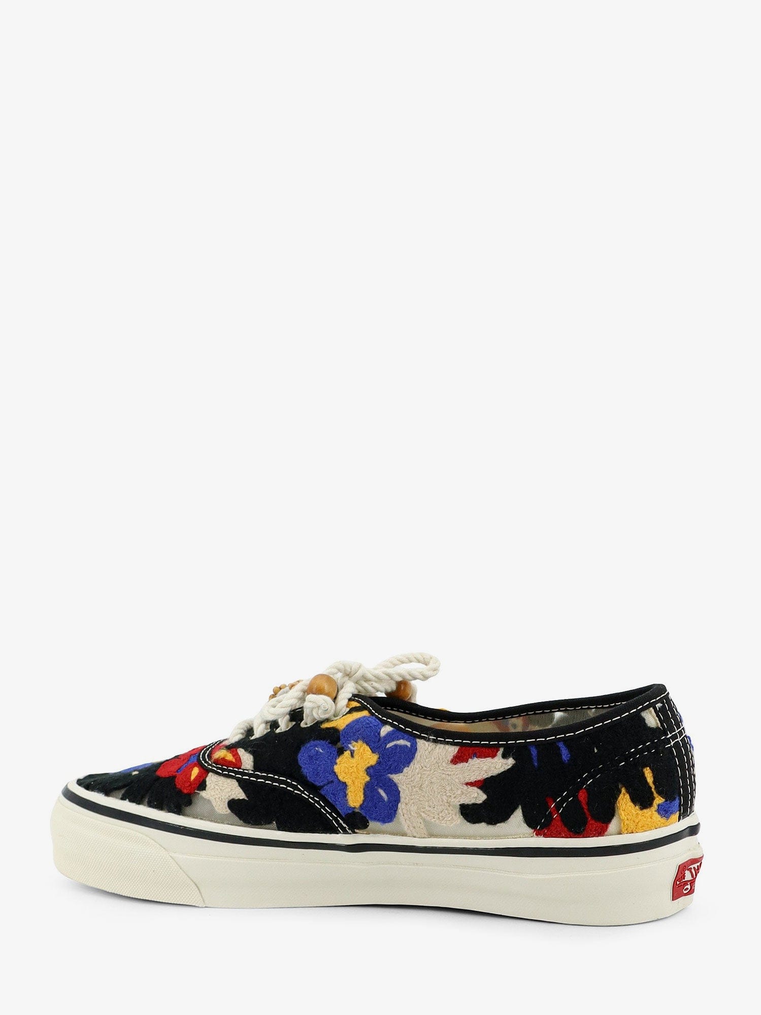 Vans Lx authentic 44 sneakers with multicolor macramé floral detail
