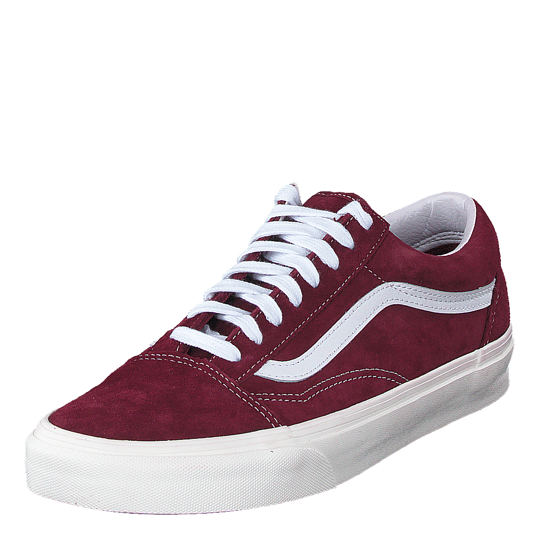 Vans Ua Old Skool (pig Suede)pomegrntsnwwht