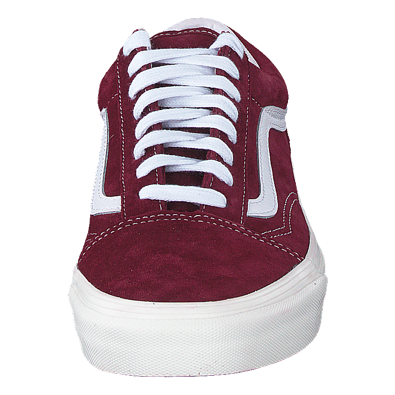 Vans Ua Old Skool (pig Suede)pomegrntsnwwht