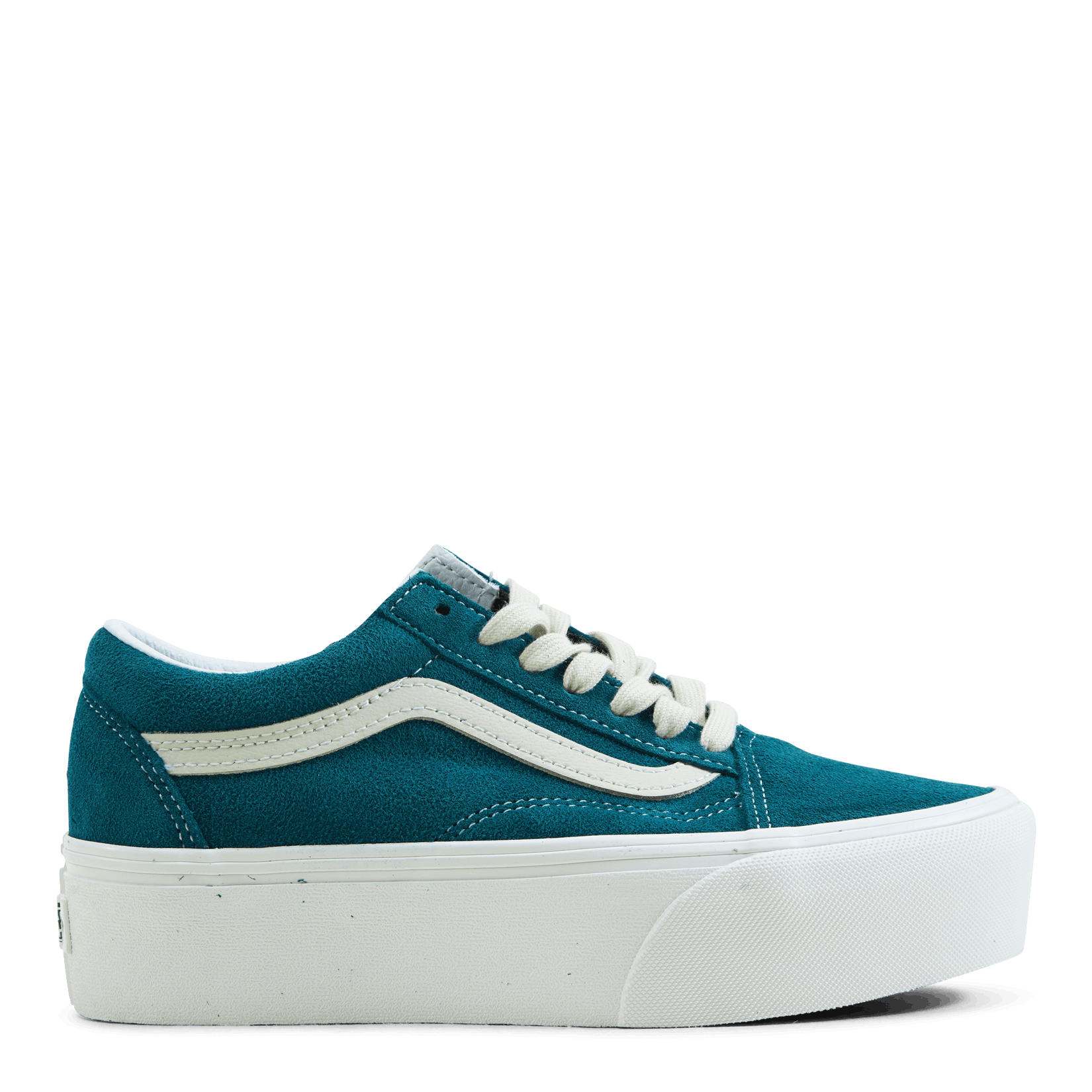 Vans Ua Old Skool Stackform Varsity Suede Deep Teal