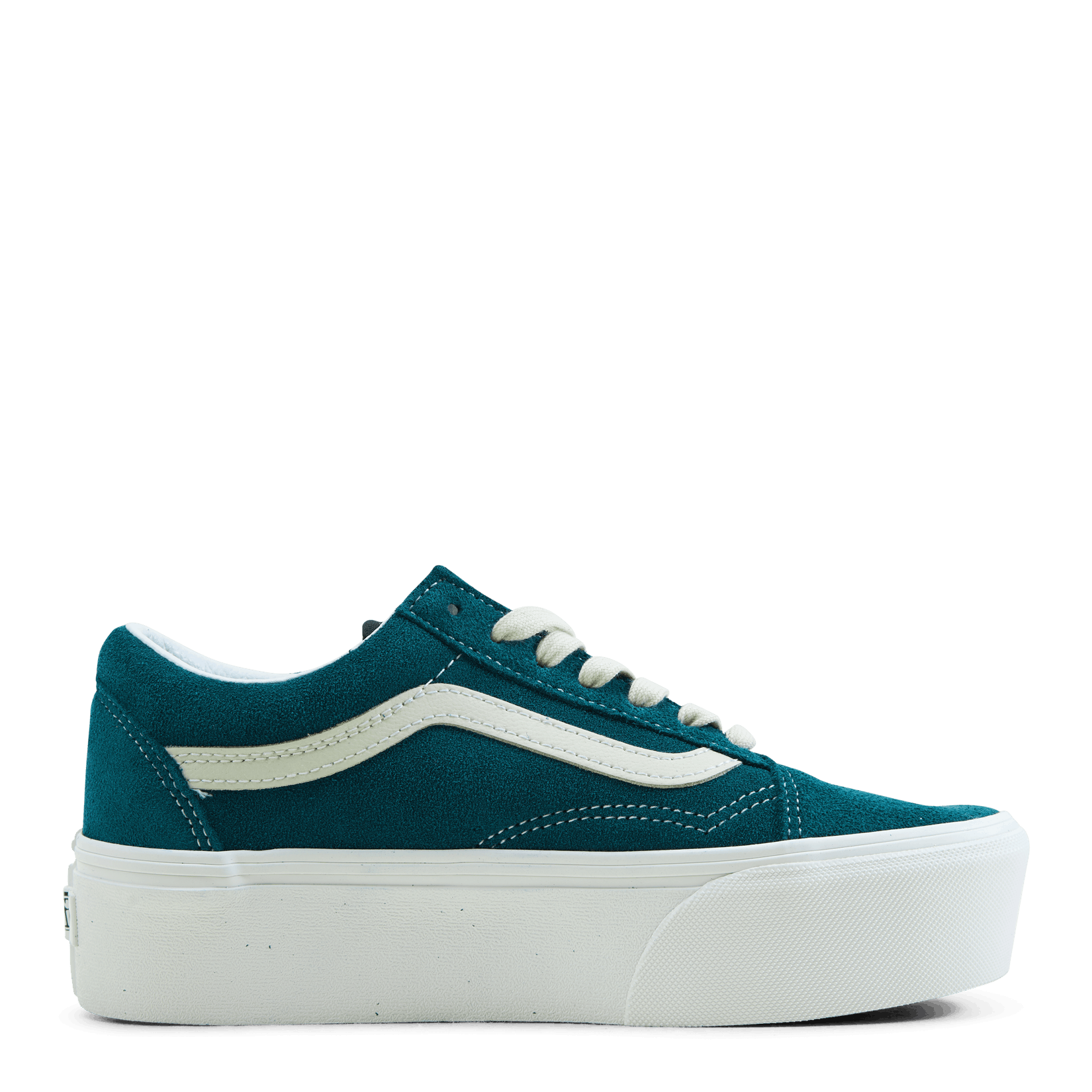 Vans Ua Old Skool Stackform Varsity Suede Deep Teal