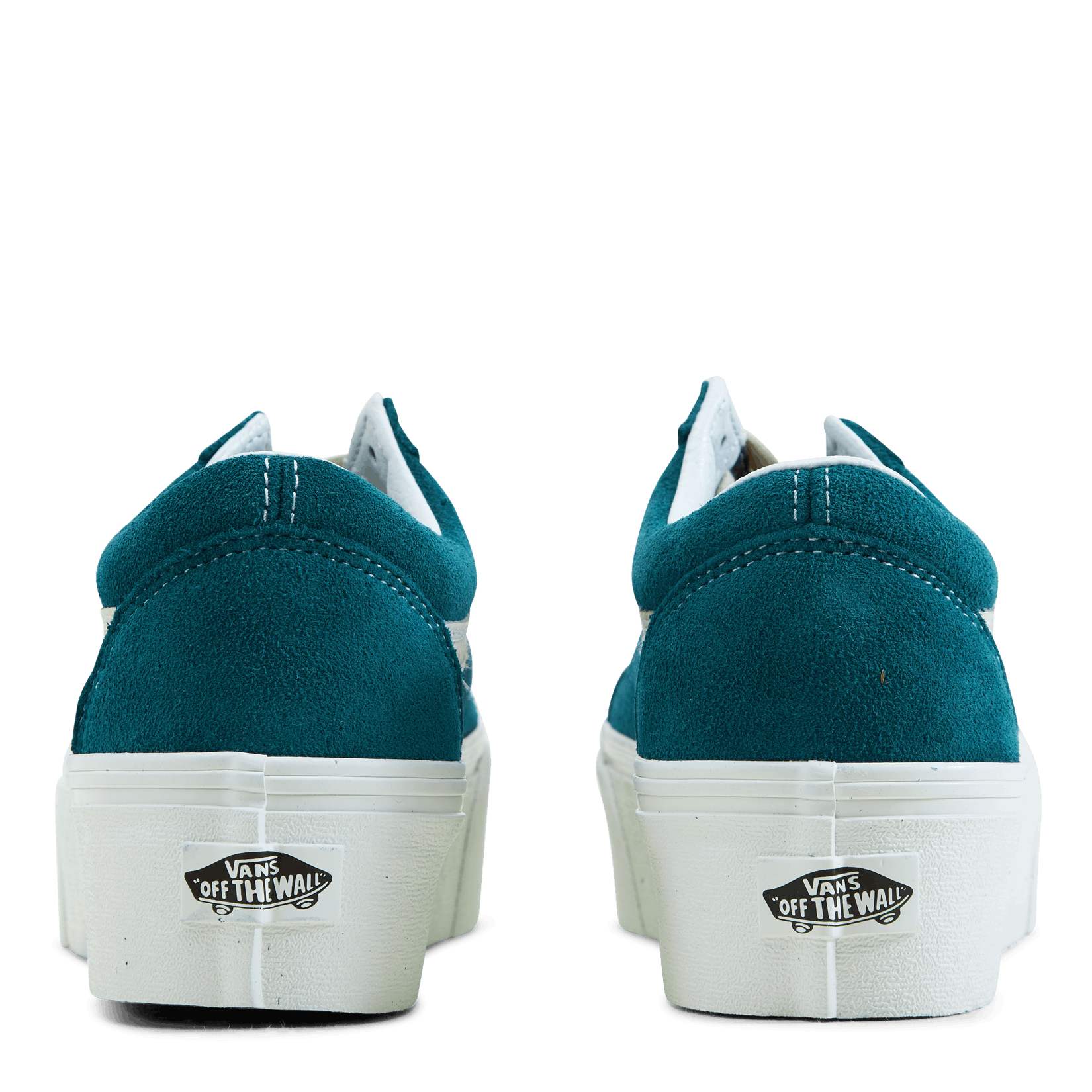 Vans Ua Old Skool Stackform Varsity Suede Deep Teal