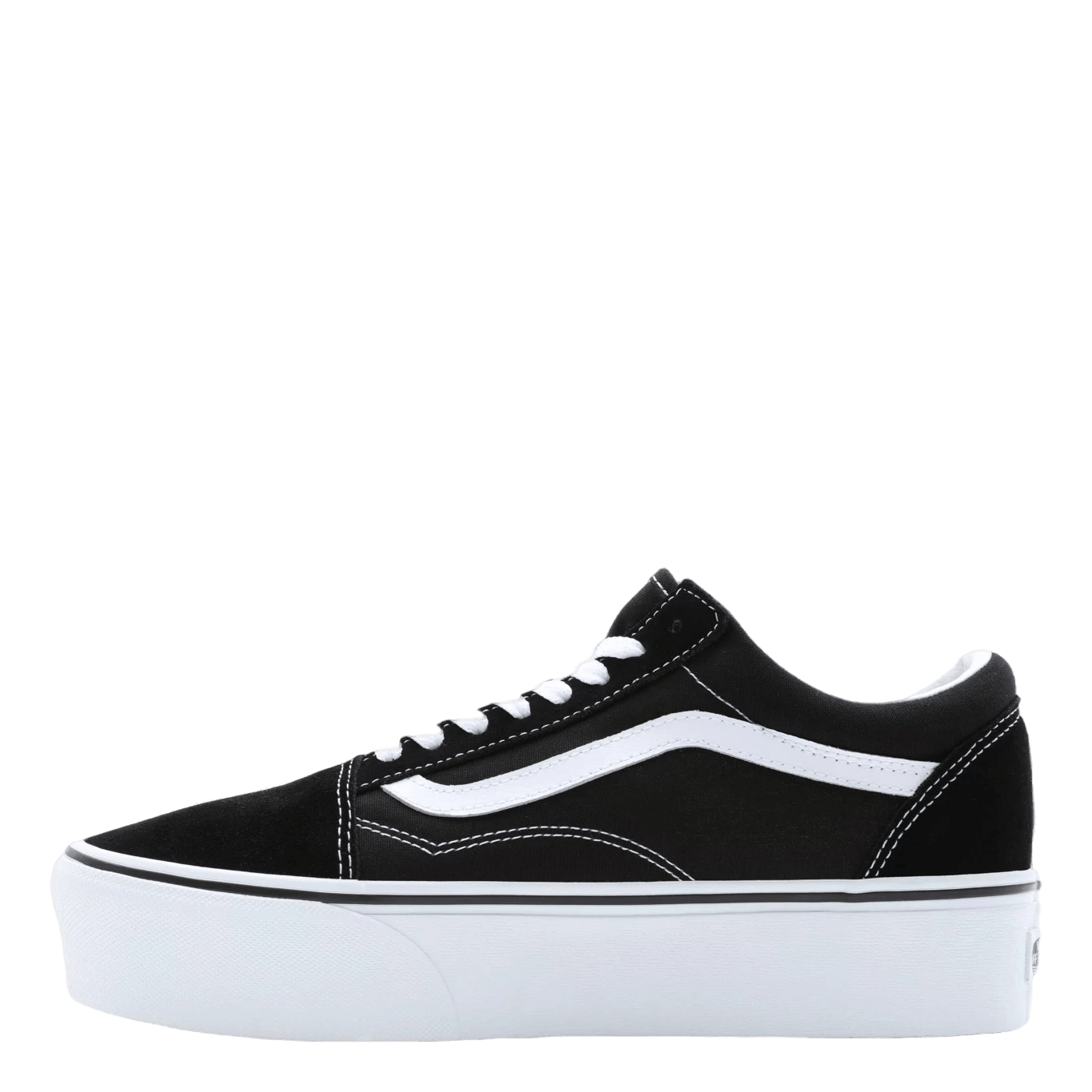 Vans Ua Old Skool Stackform Suede/canvas Black/true White