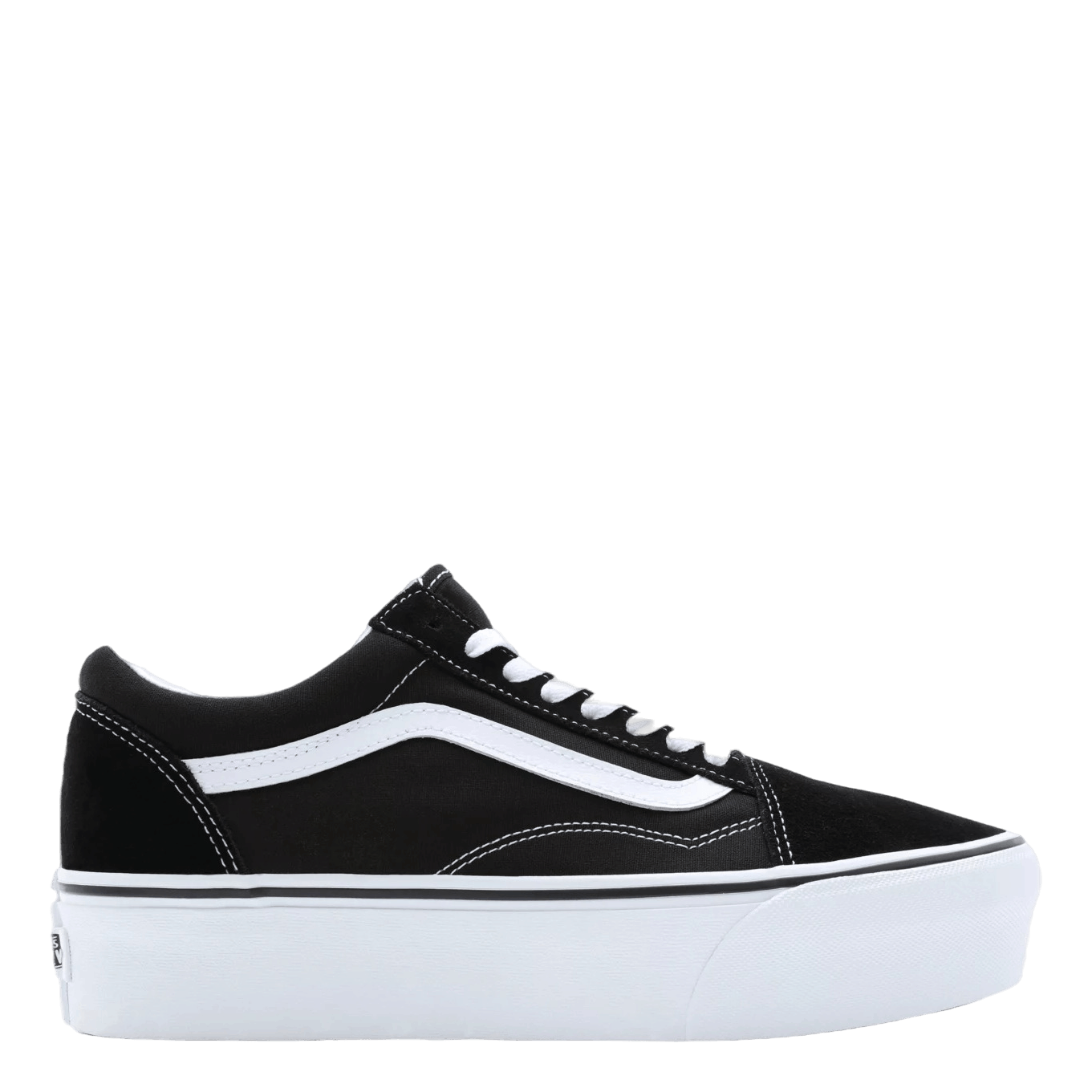 Vans Ua Old Skool Stackform Suede/canvas Black/true White