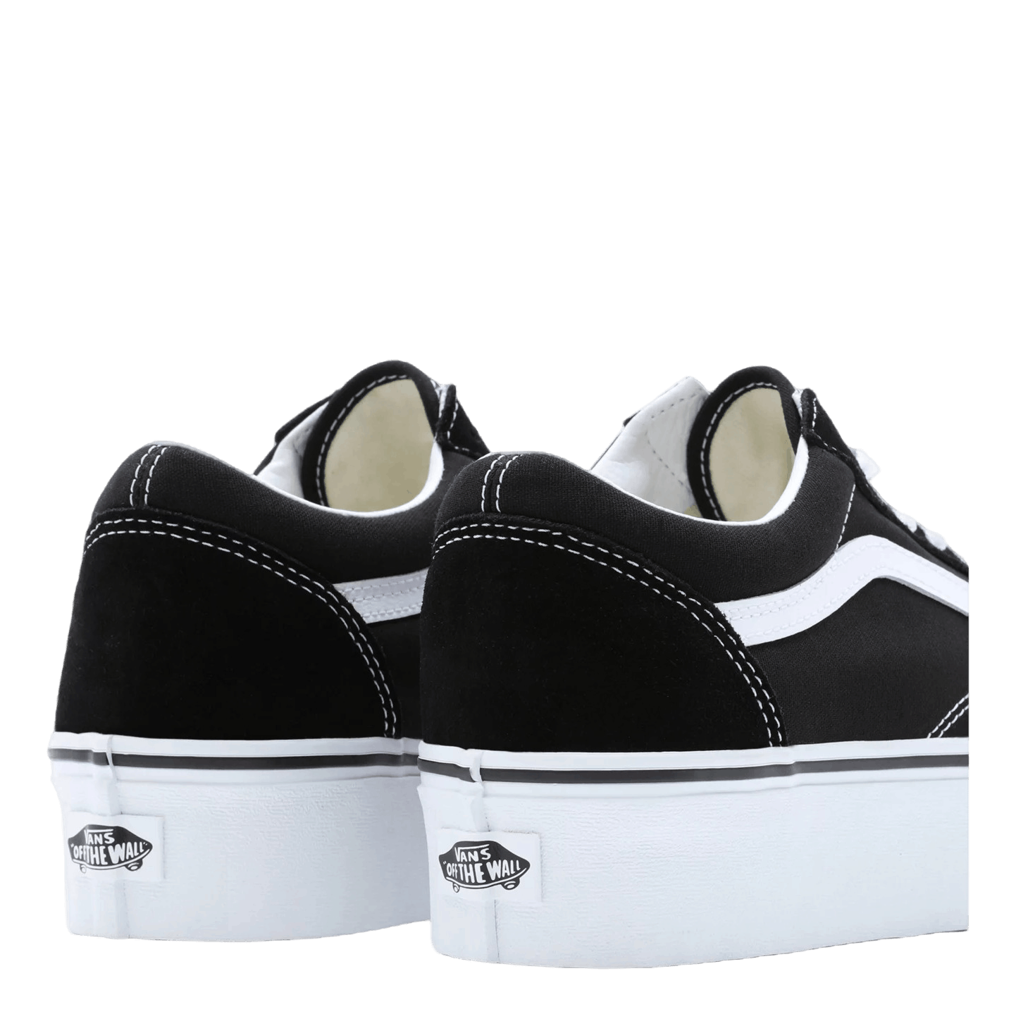 Vans Ua Old Skool Stackform Suede/canvas Black/true White