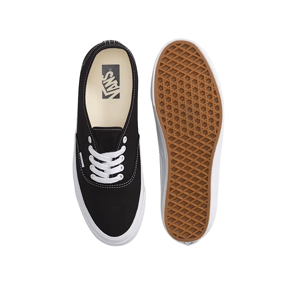 Vans Premium Authentic Shoe Black And White