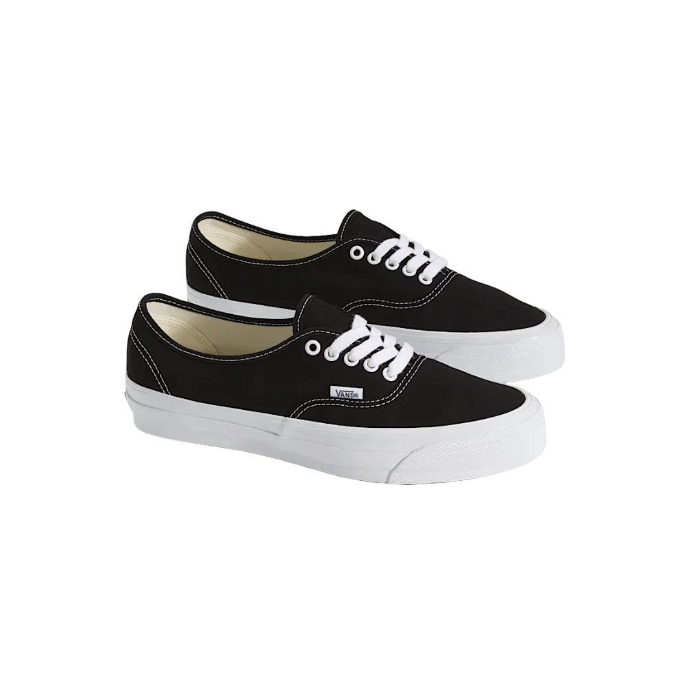 Vans Premium Authentic Shoe Black And White