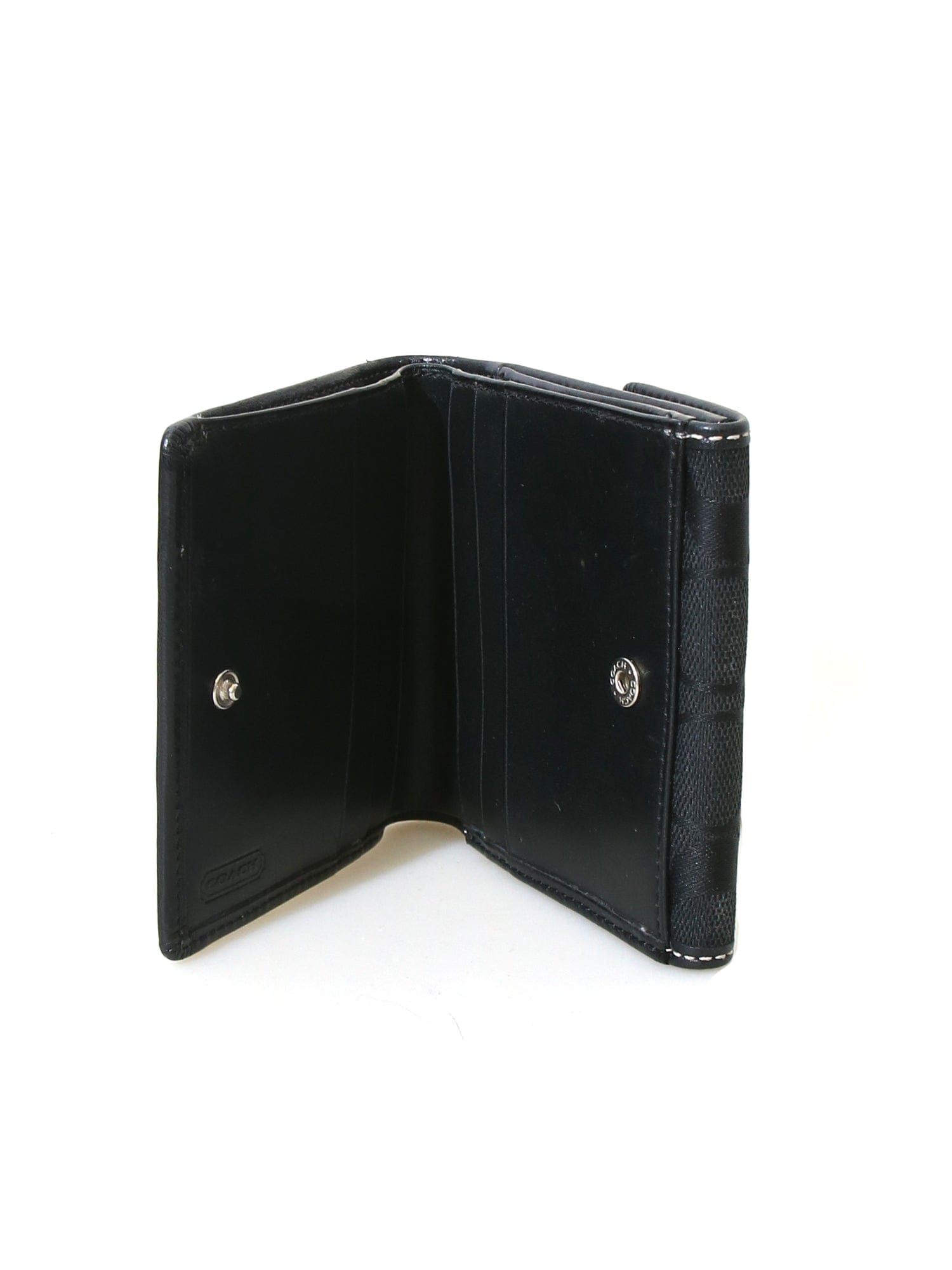 Coach Canvas Mini Wallet