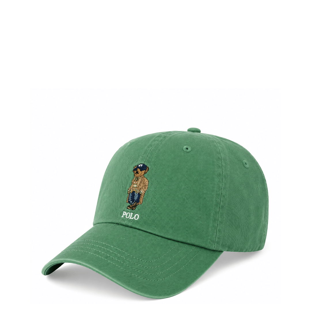 POLO RALPH Lauren POLO BEAR TWILL BALL CAP CLASSICS GREEN