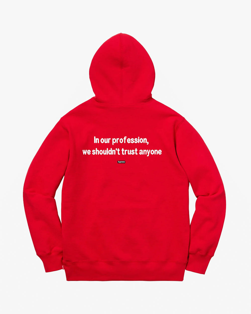 SUPREME FW18 THE KILLER RED HOODIE
