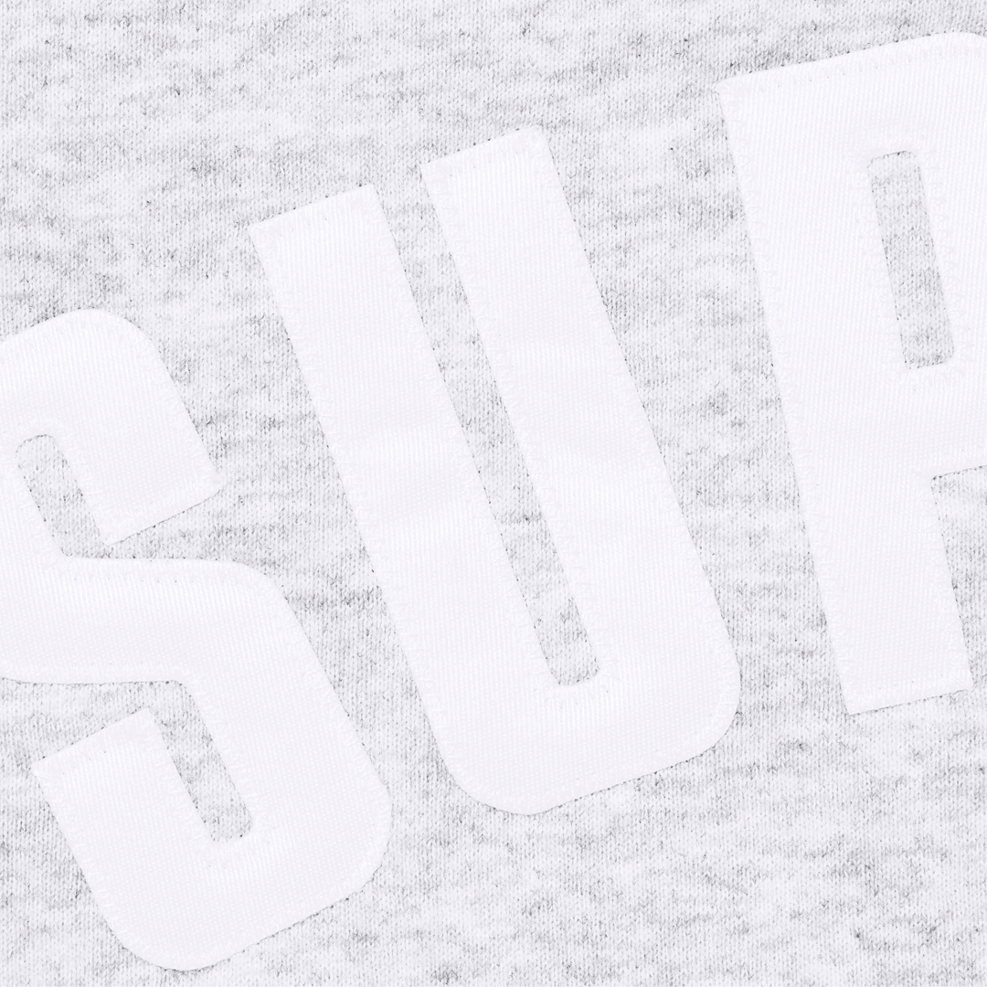 Supreme Arc Thermal Lined Zip Up Hoodie Grey