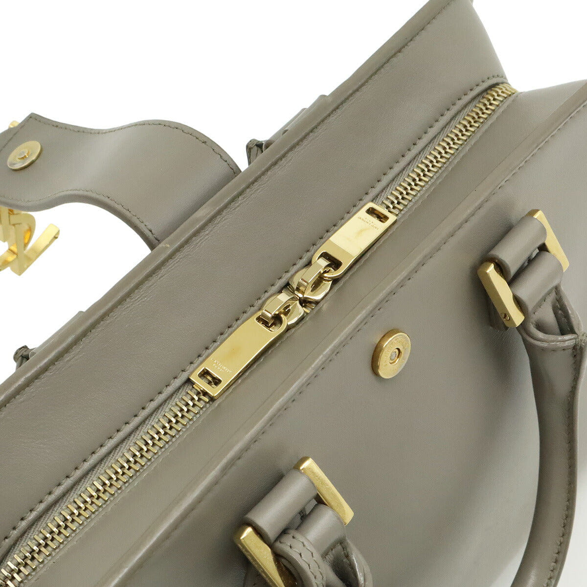 Yves Saint Laurent Leather Baby Cabas Handbag
