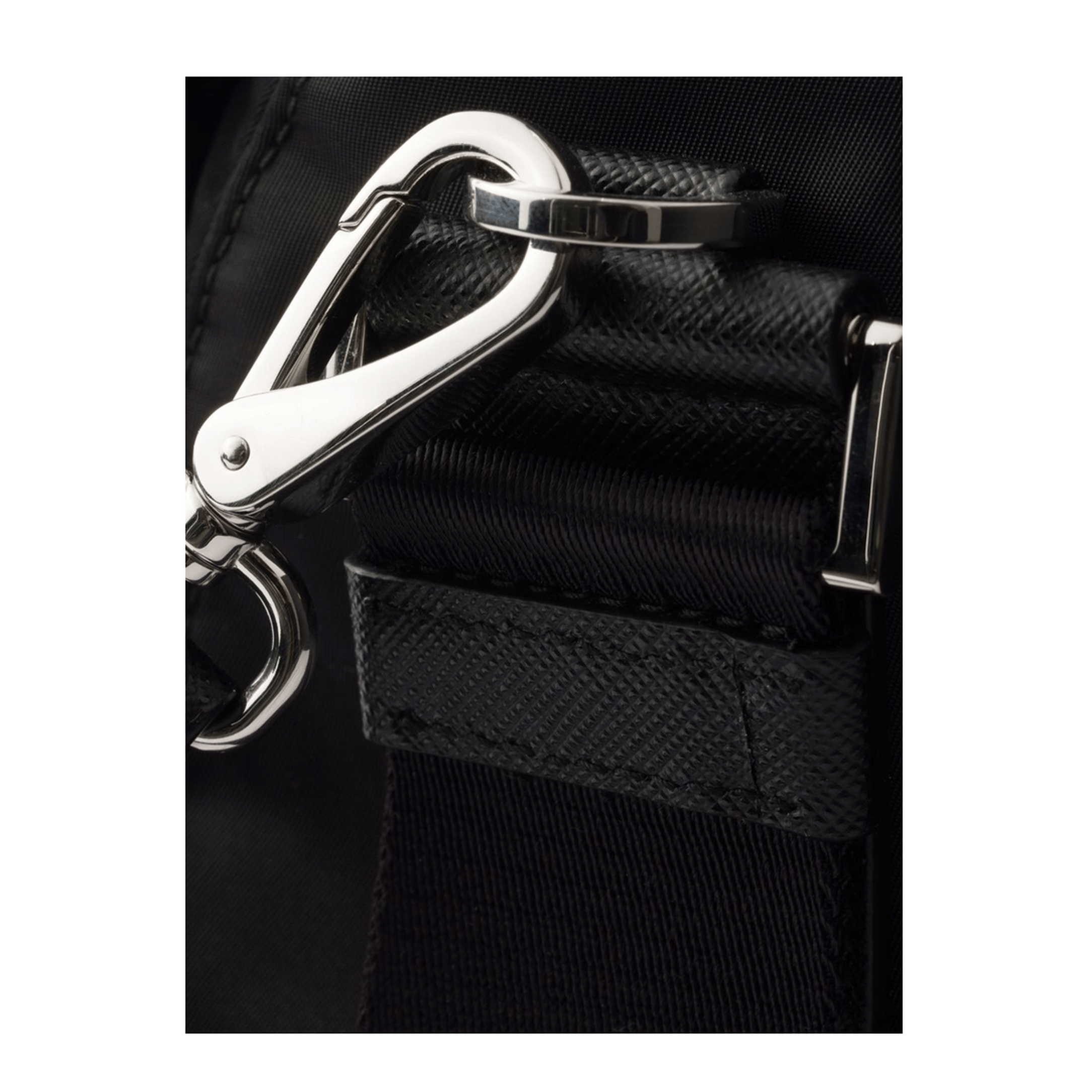 Prada Re - Nylon Messenger Bag - Nero