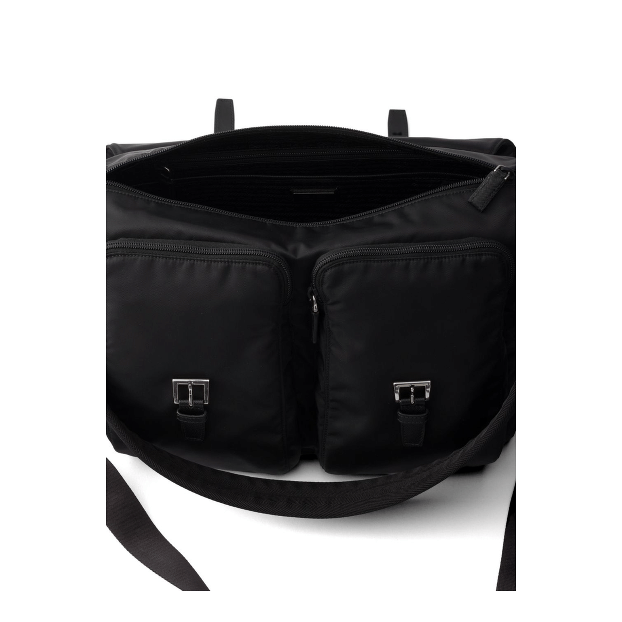 Prada Re - Nylon Messenger Bag - Nero