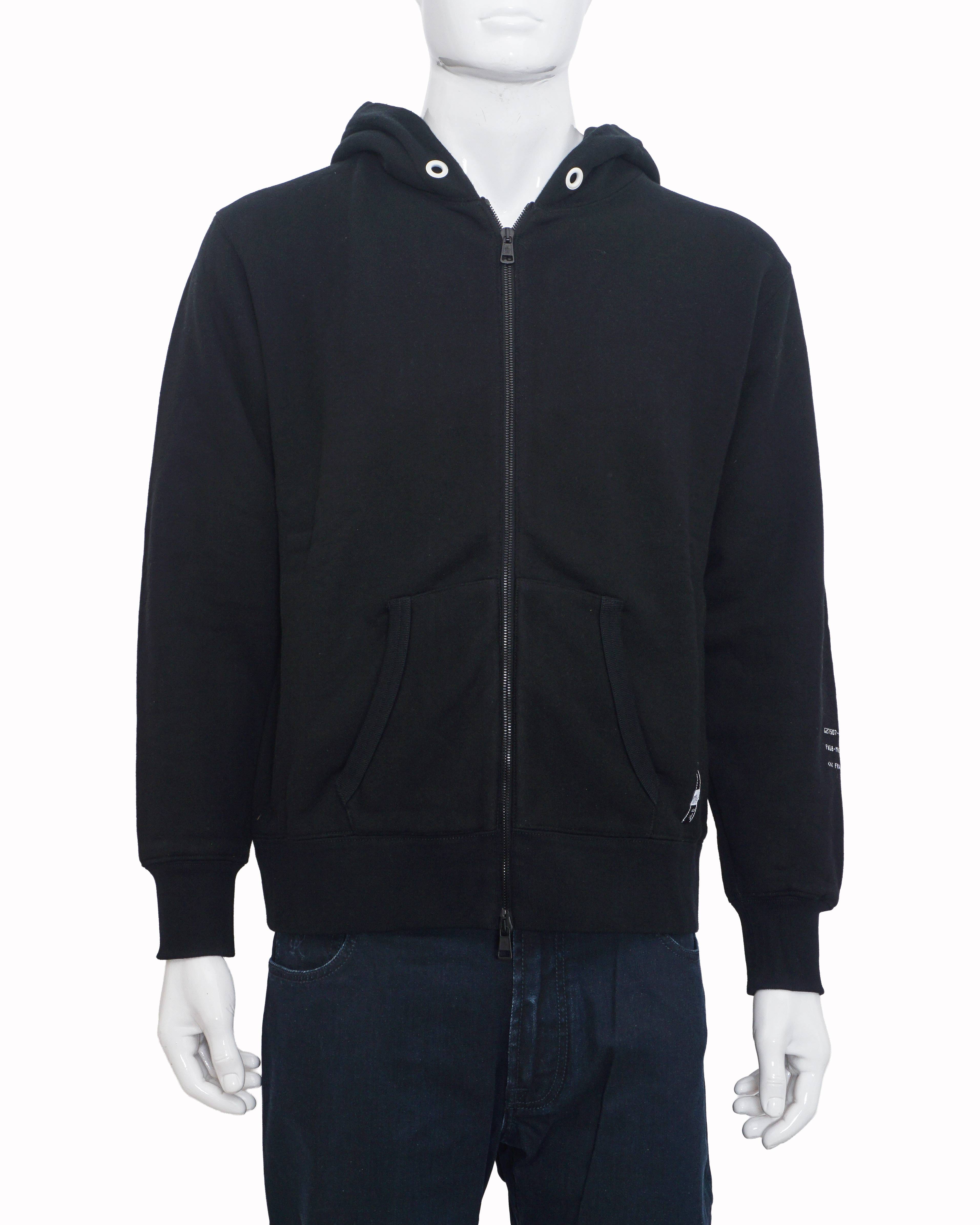Moncler - 7 Moncler Fragment Shell - Panelled Loopback Cotton - Jersey Zip - Up Hoodie