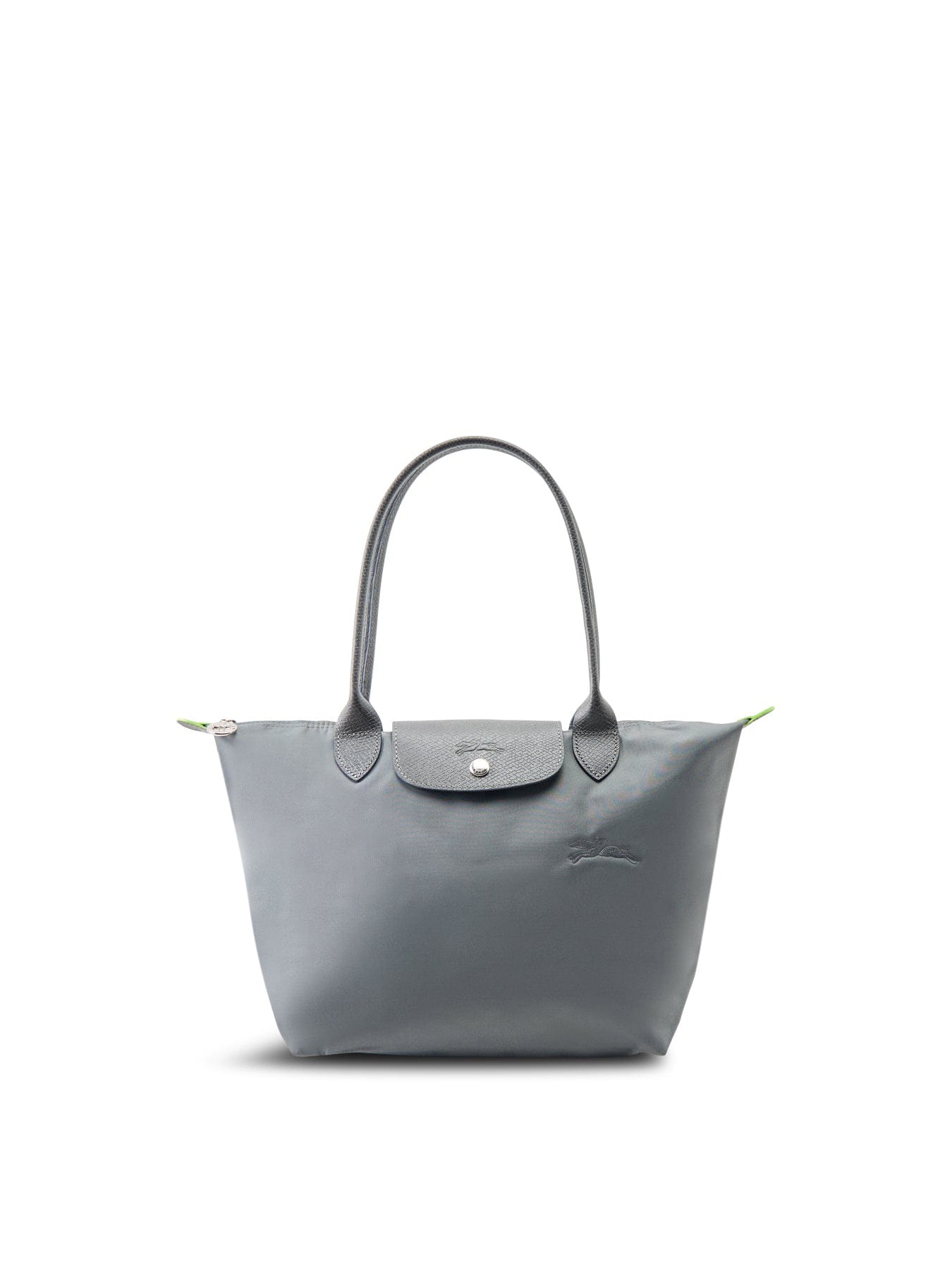 Longchamp Le Pliage Green Medium Nylon Tote Bag Graphite